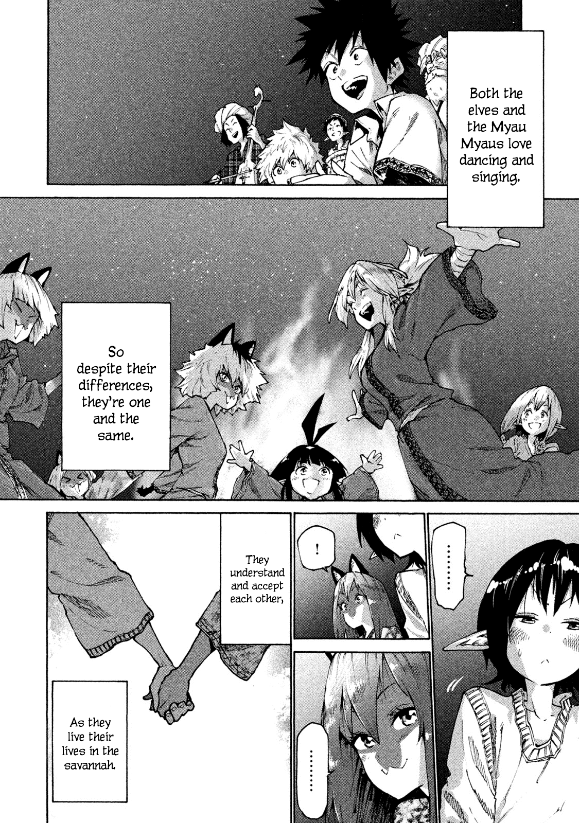 Mazumeshi Elf to Youbokugurashi Chapter 31 page 12 - Chapter 31
