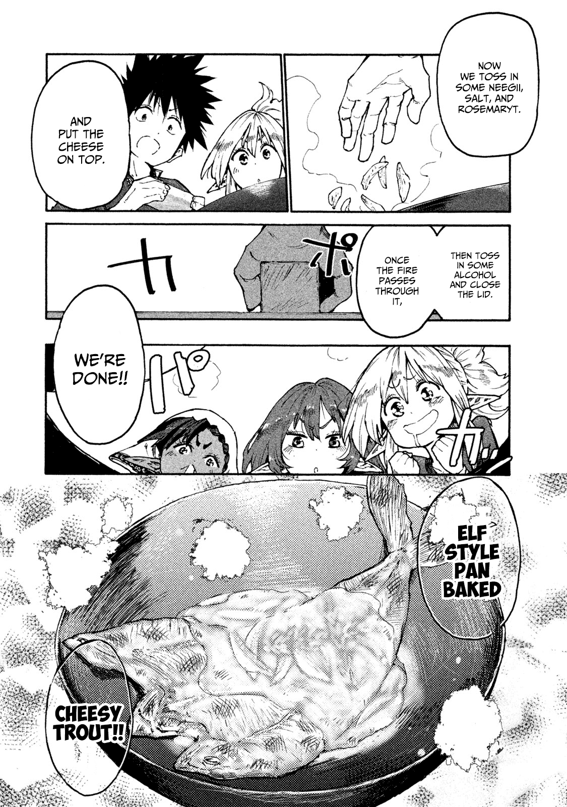 Mazumeshi Elf to Youbokugurashi Chapter 32 page 14 - Chapter 32