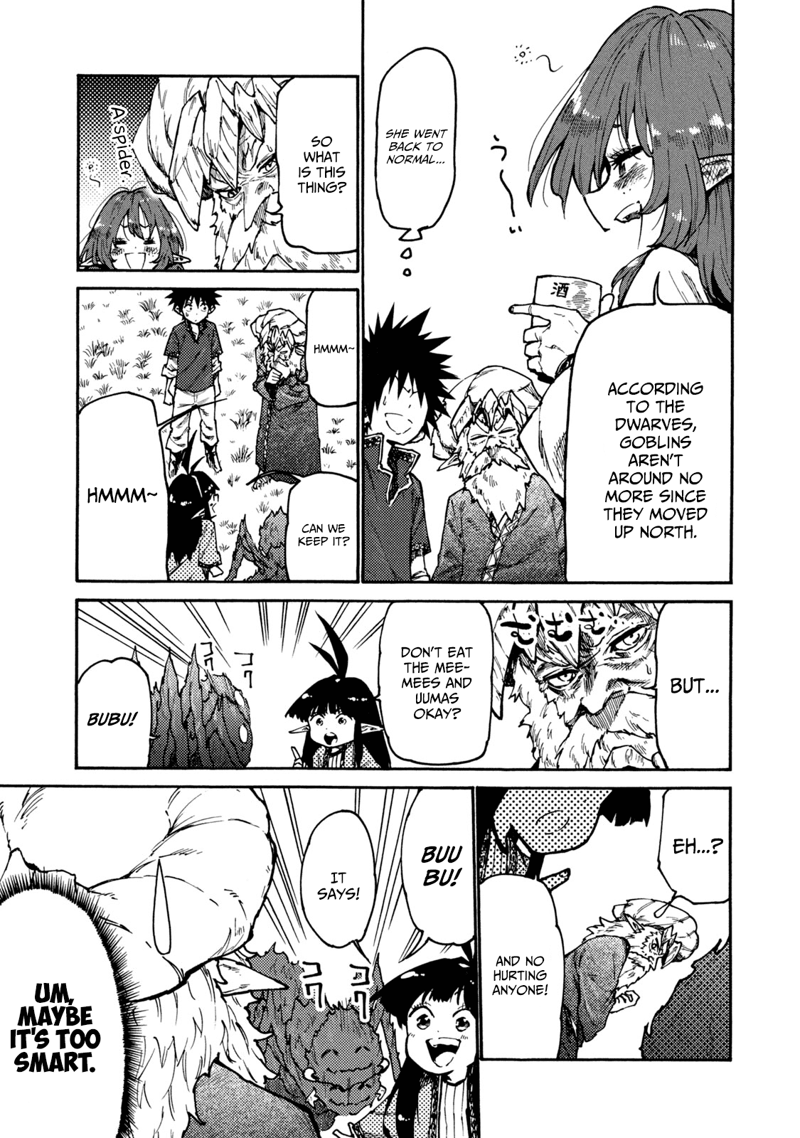 Mazumeshi Elf to Youbokugurashi Chapter 33 page 19 - Chapter 33