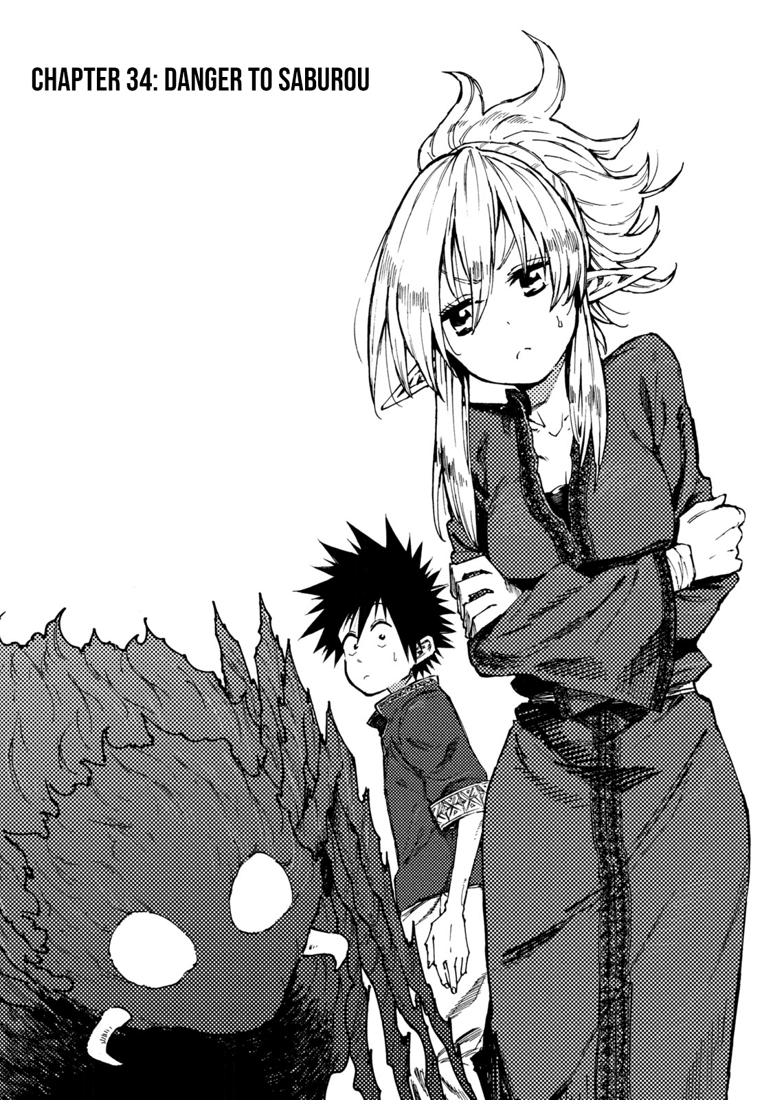 Mazumeshi Elf to Youbokugurashi Chapter 34 page 1 - Chapter 34