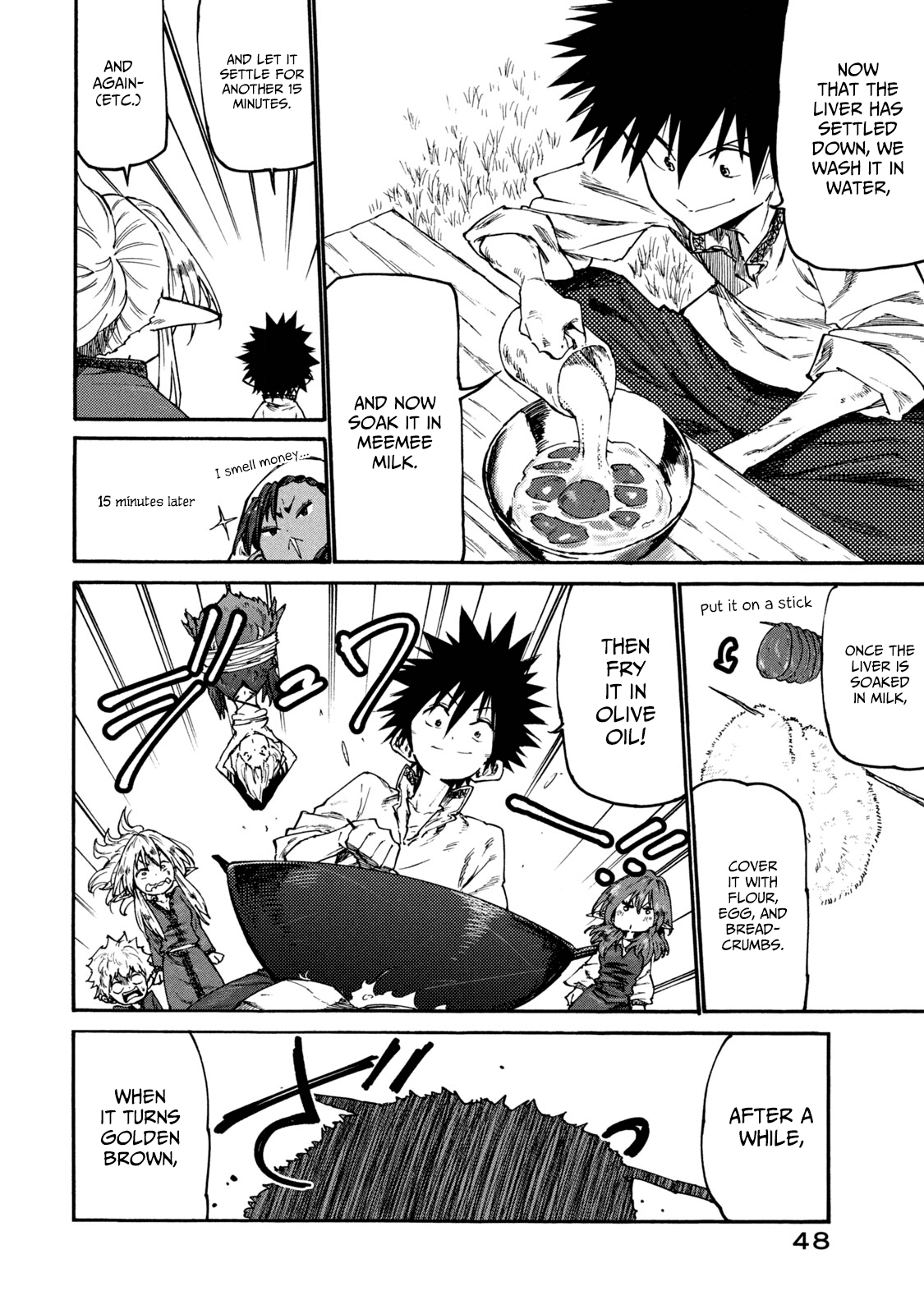 Mazumeshi Elf to Youbokugurashi Chapter 34 page 22 - Chapter 34