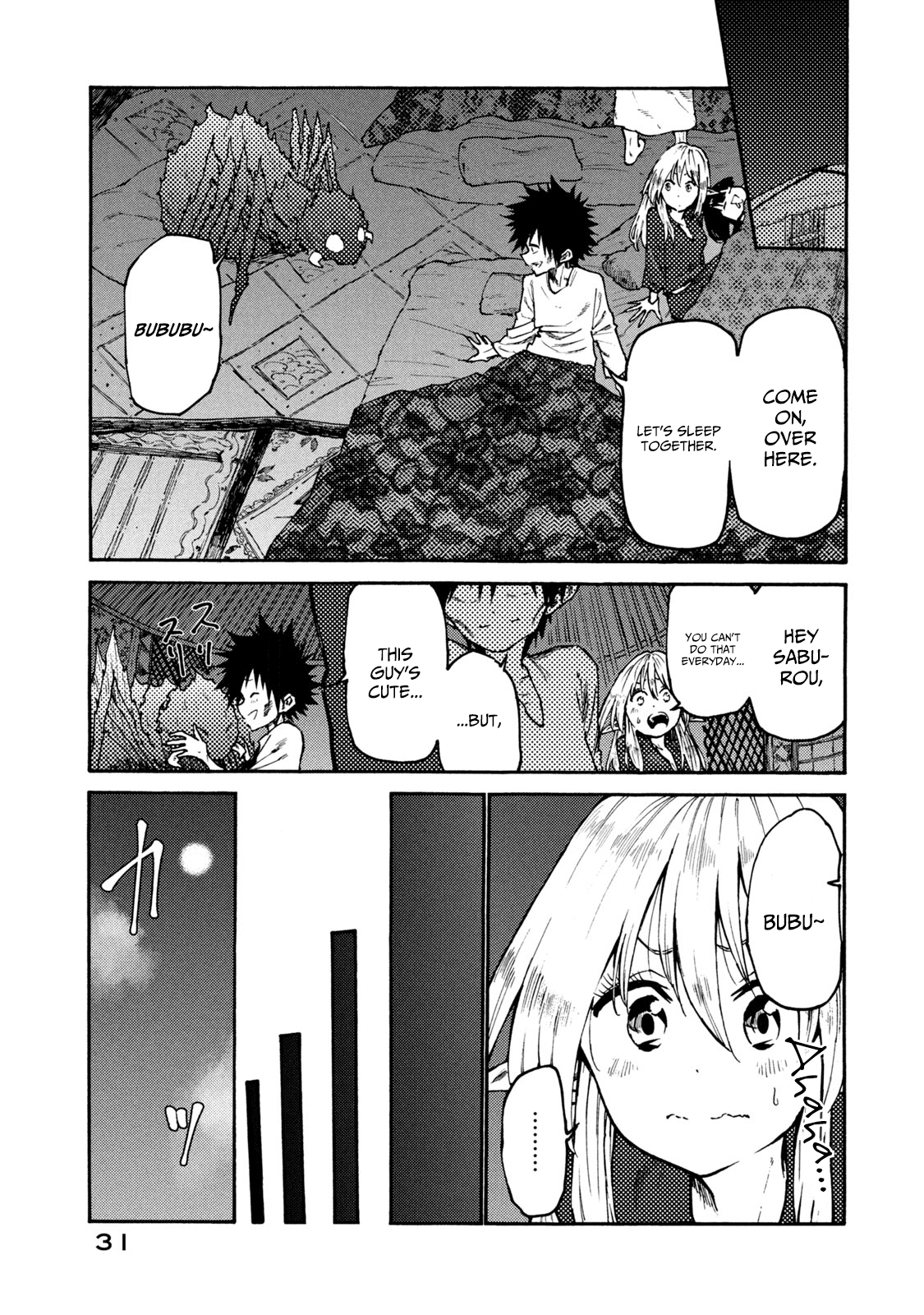Mazumeshi Elf to Youbokugurashi Chapter 34 page 5 - Chapter 34