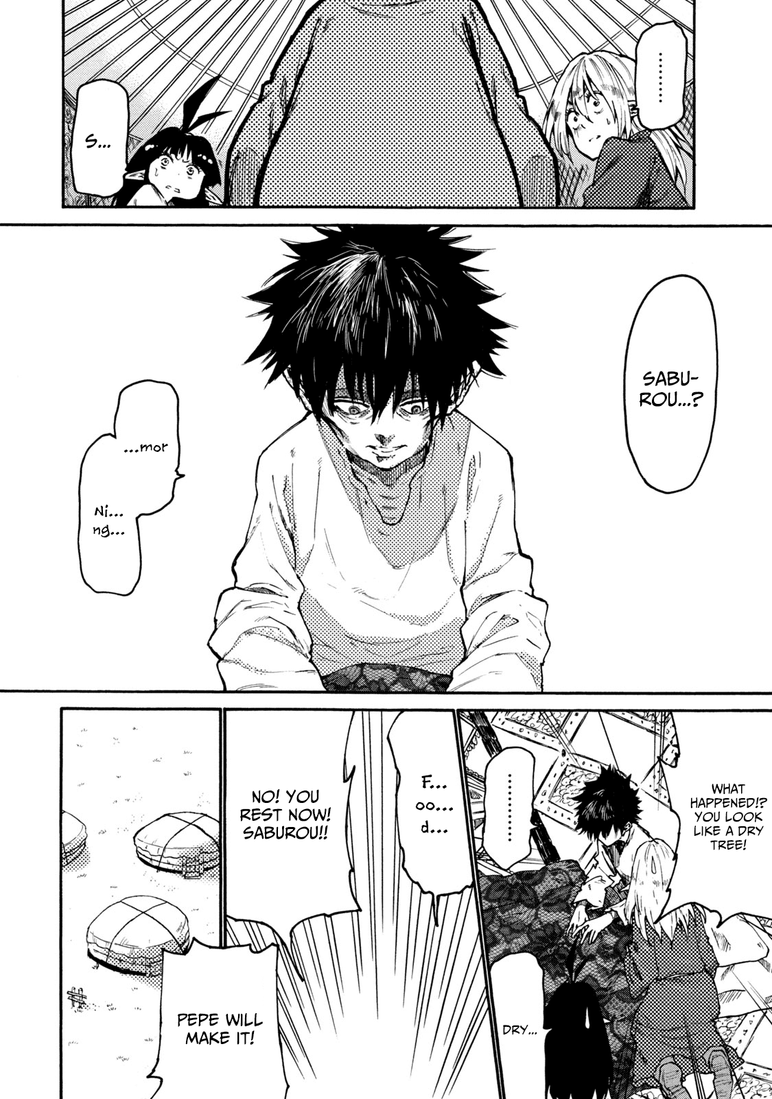Mazumeshi Elf to Youbokugurashi Chapter 34 page 6 - Chapter 34