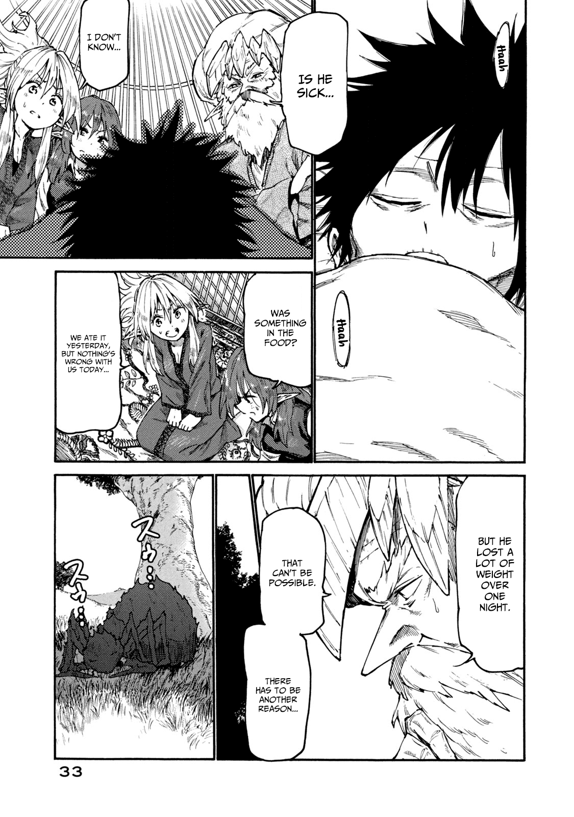 Mazumeshi Elf to Youbokugurashi Chapter 34 page 7 - Chapter 34
