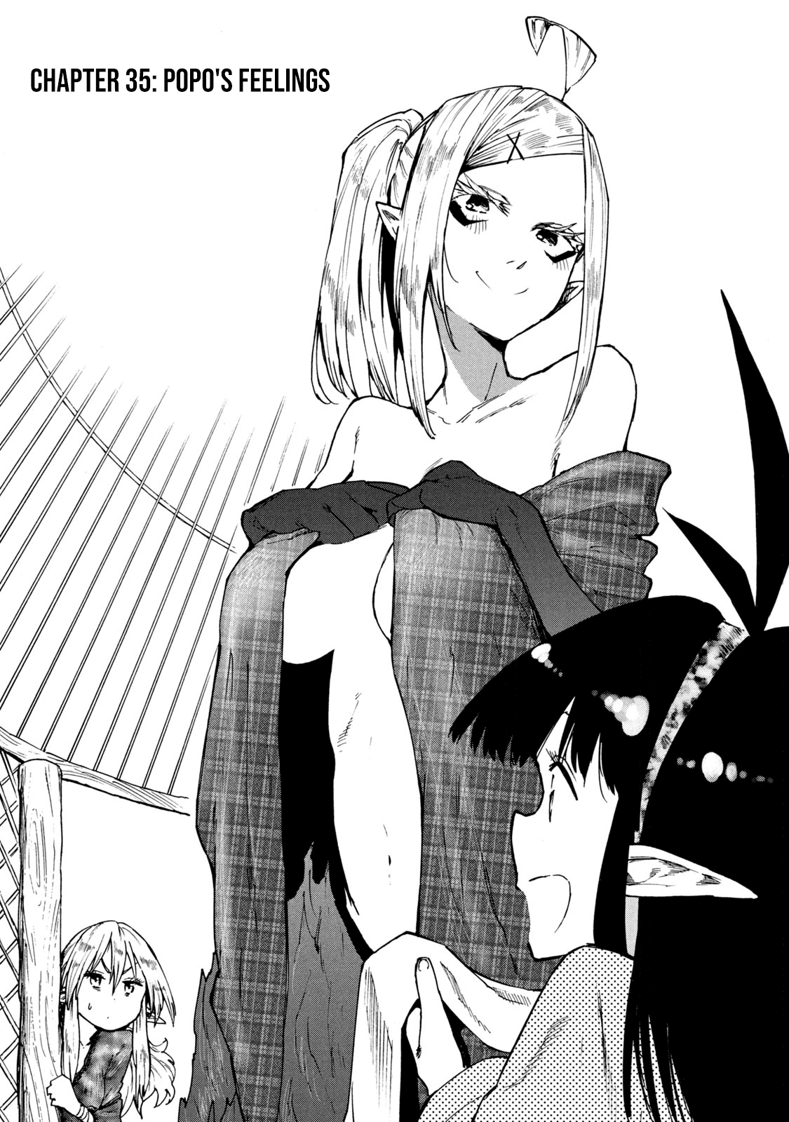 Mazumeshi Elf to Youbokugurashi Chapter 35 page 1 - Chapter 35