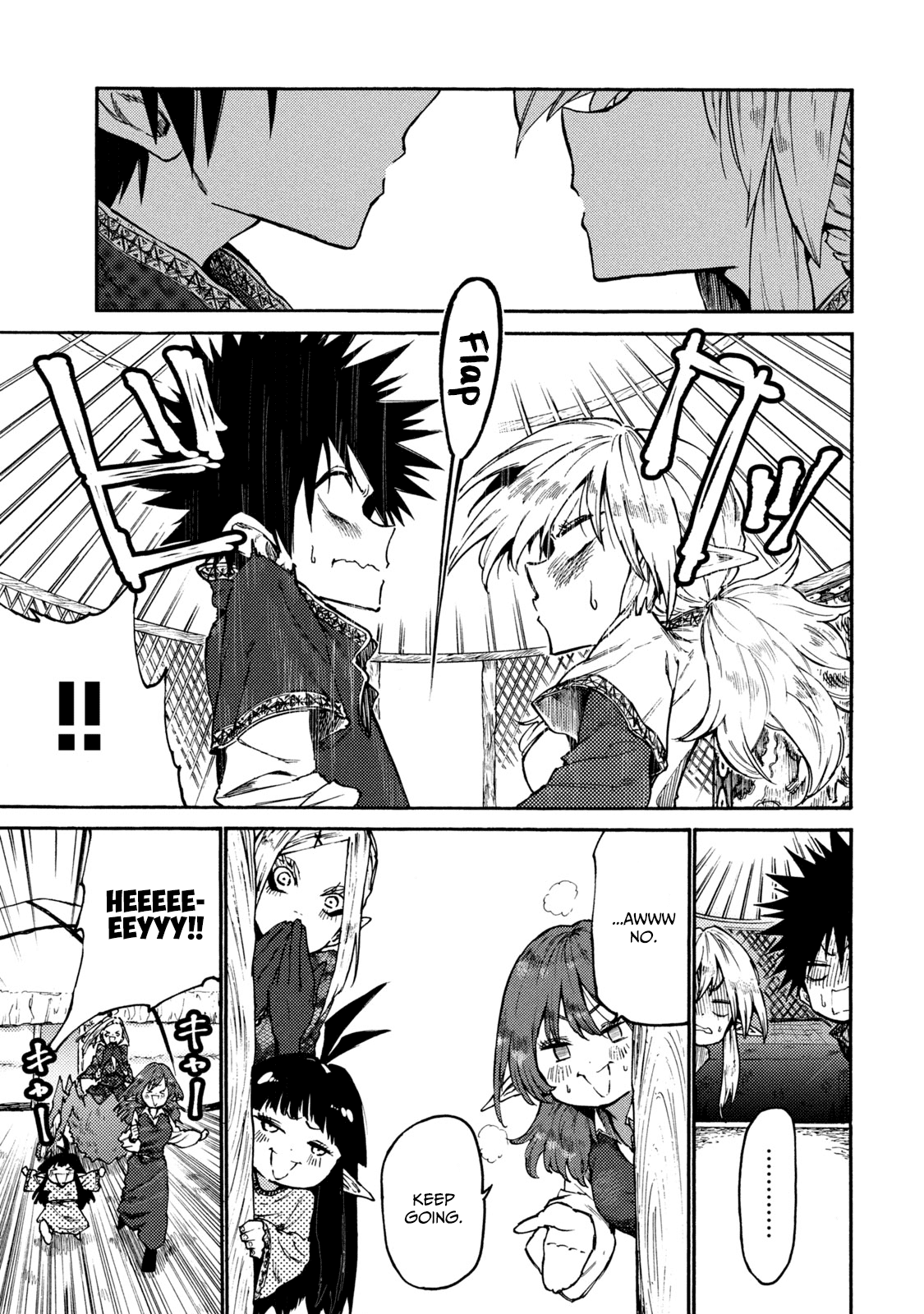Mazumeshi Elf to Youbokugurashi Chapter 35 page 11 - Chapter 35