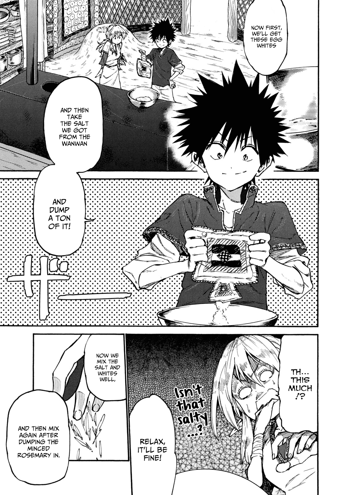 Mazumeshi Elf to Youbokugurashi Chapter 35 page 13 - Chapter 35