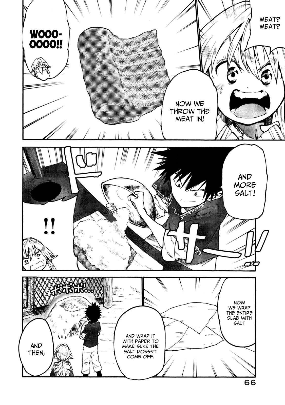 Mazumeshi Elf to Youbokugurashi Chapter 35 page 14 - Chapter 35