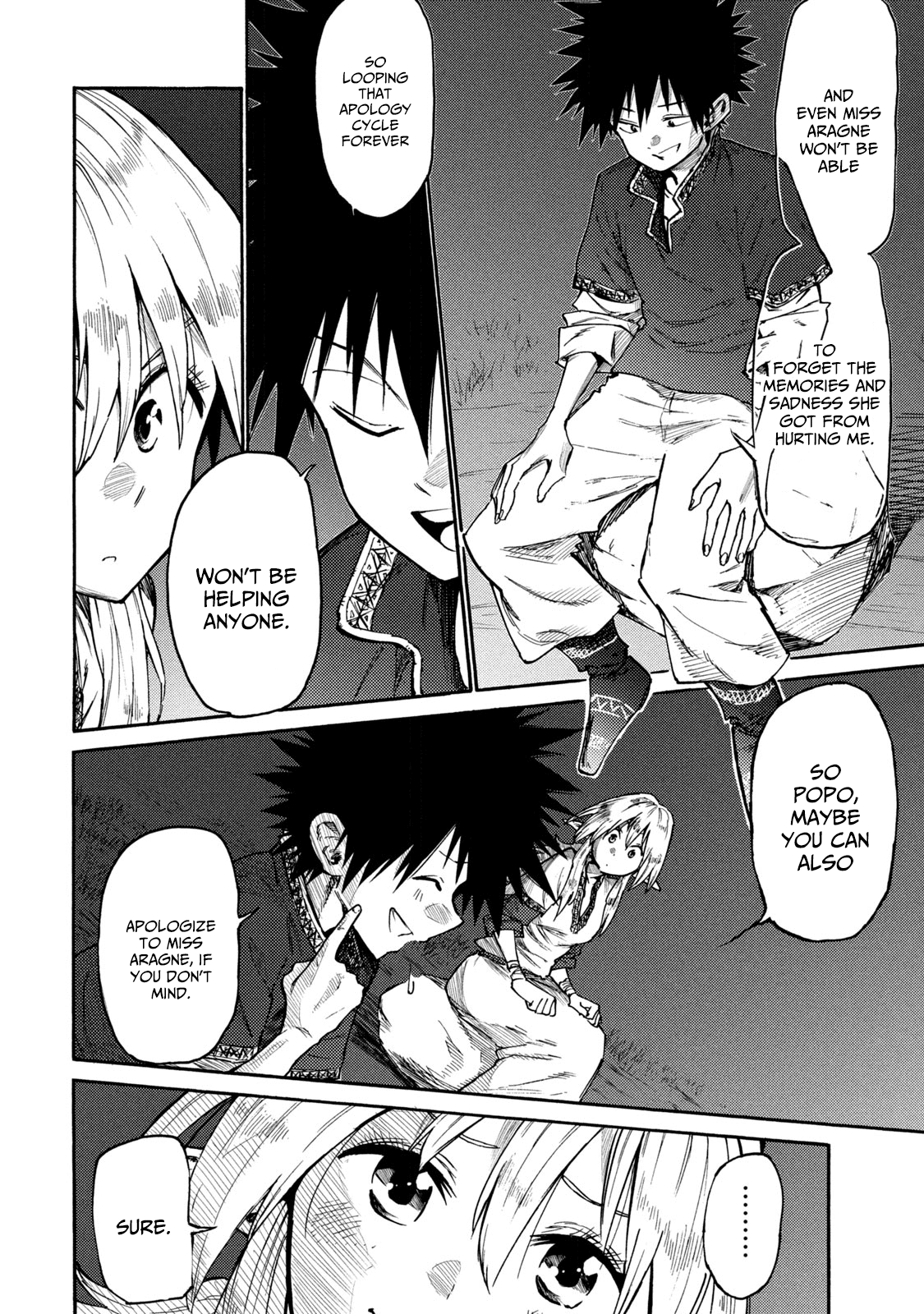 Mazumeshi Elf to Youbokugurashi Chapter 35 page 18 - Chapter 35