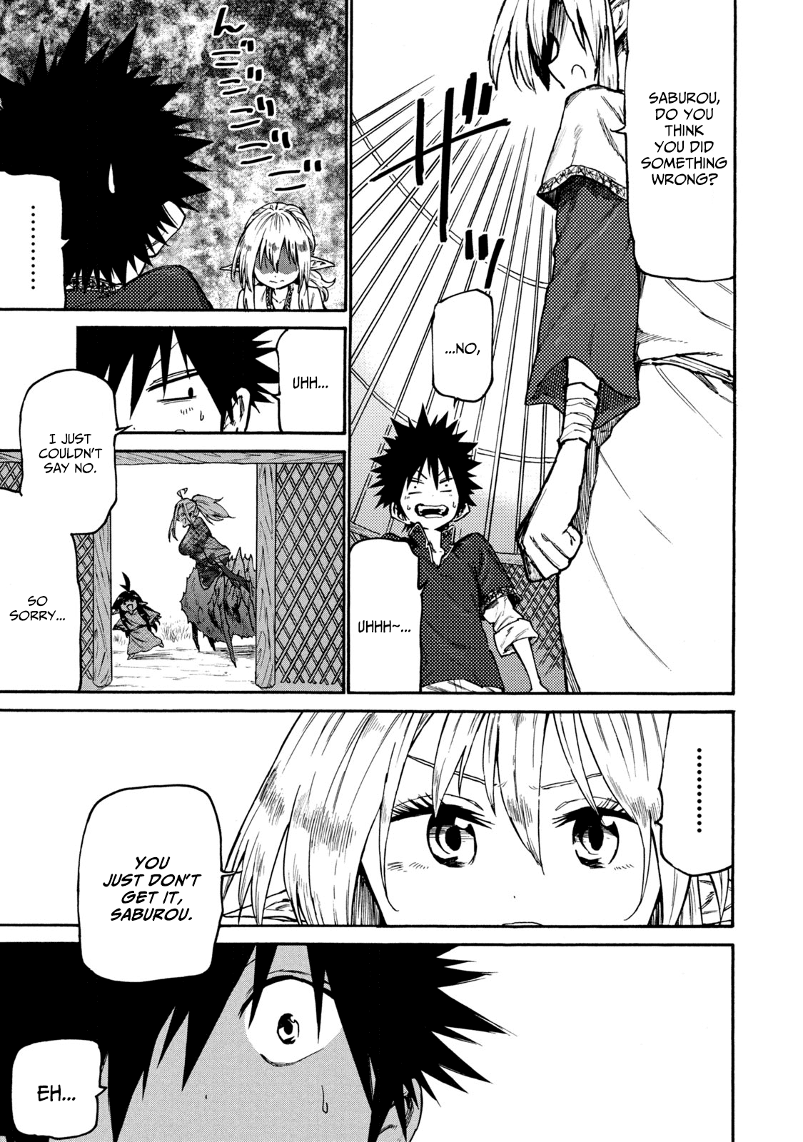 Mazumeshi Elf to Youbokugurashi Chapter 35 page 7 - Chapter 35