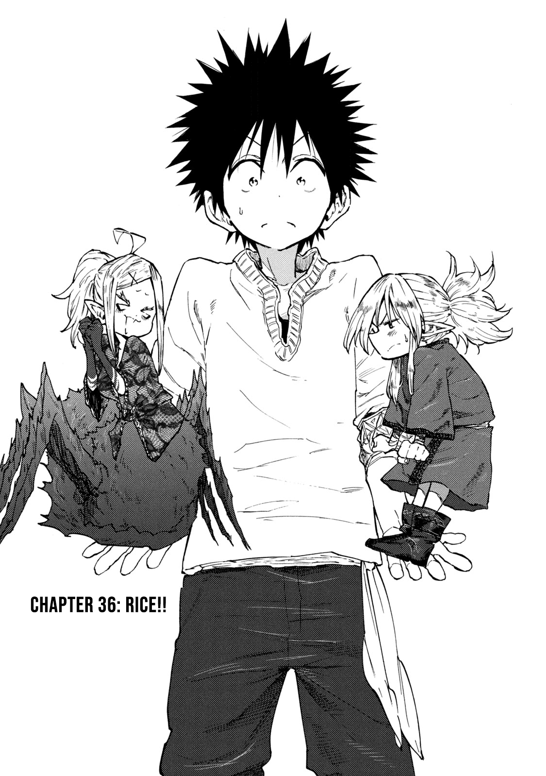 Mazumeshi Elf to Youbokugurashi Chapter 36 page 1 - Chapter 36