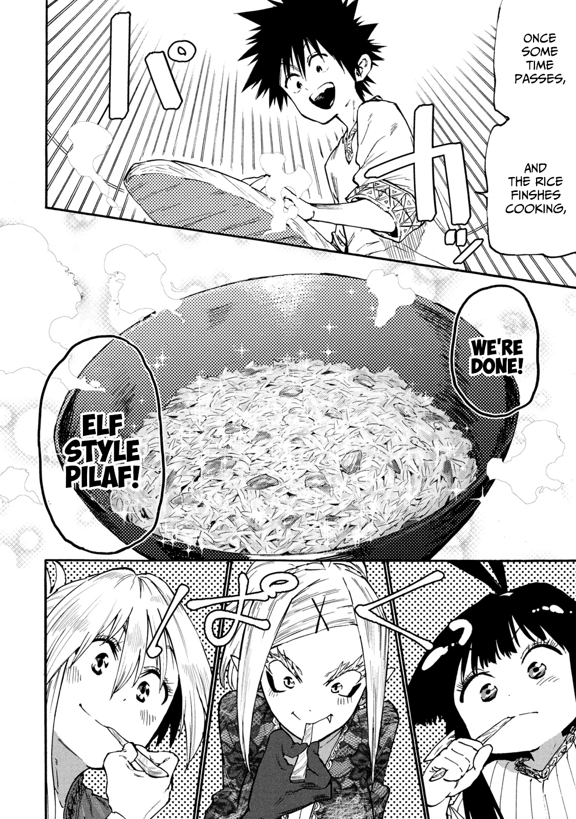 Mazumeshi Elf to Youbokugurashi Chapter 36 page 14 - Chapter 36