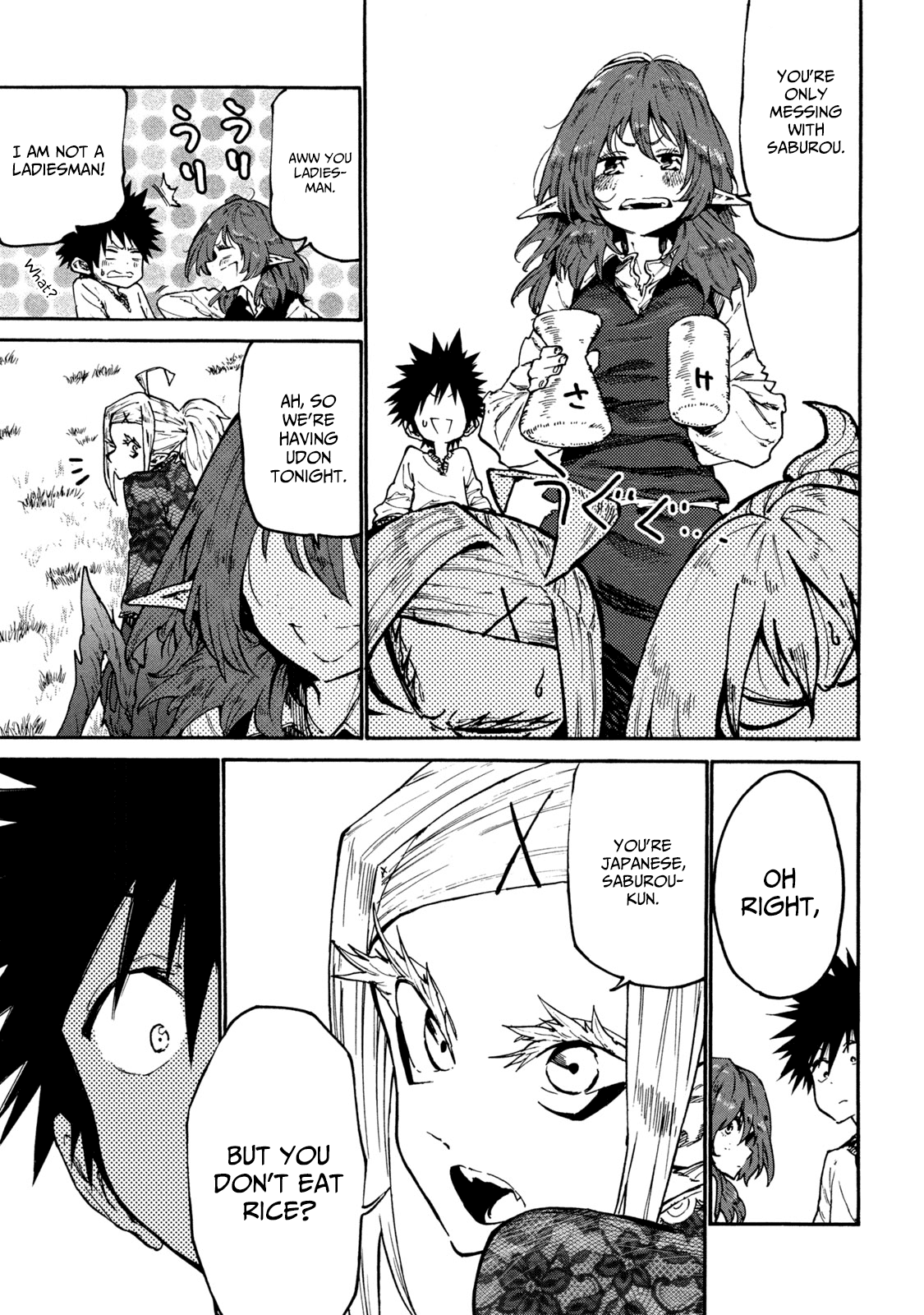 Mazumeshi Elf to Youbokugurashi Chapter 36 page 5 - Chapter 36