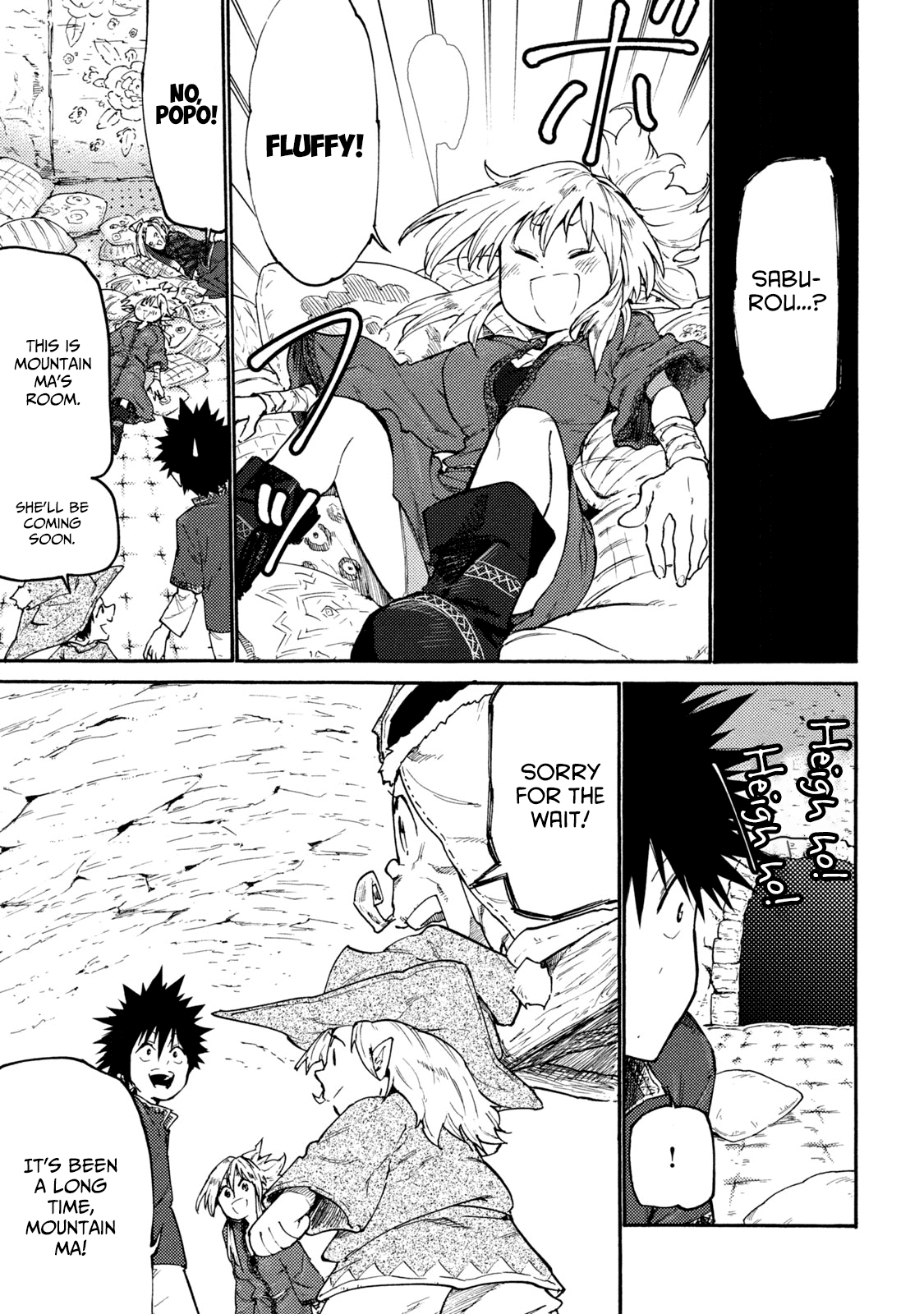 Mazumeshi Elf to Youbokugurashi Chapter 37 page 11 - Chapter 37