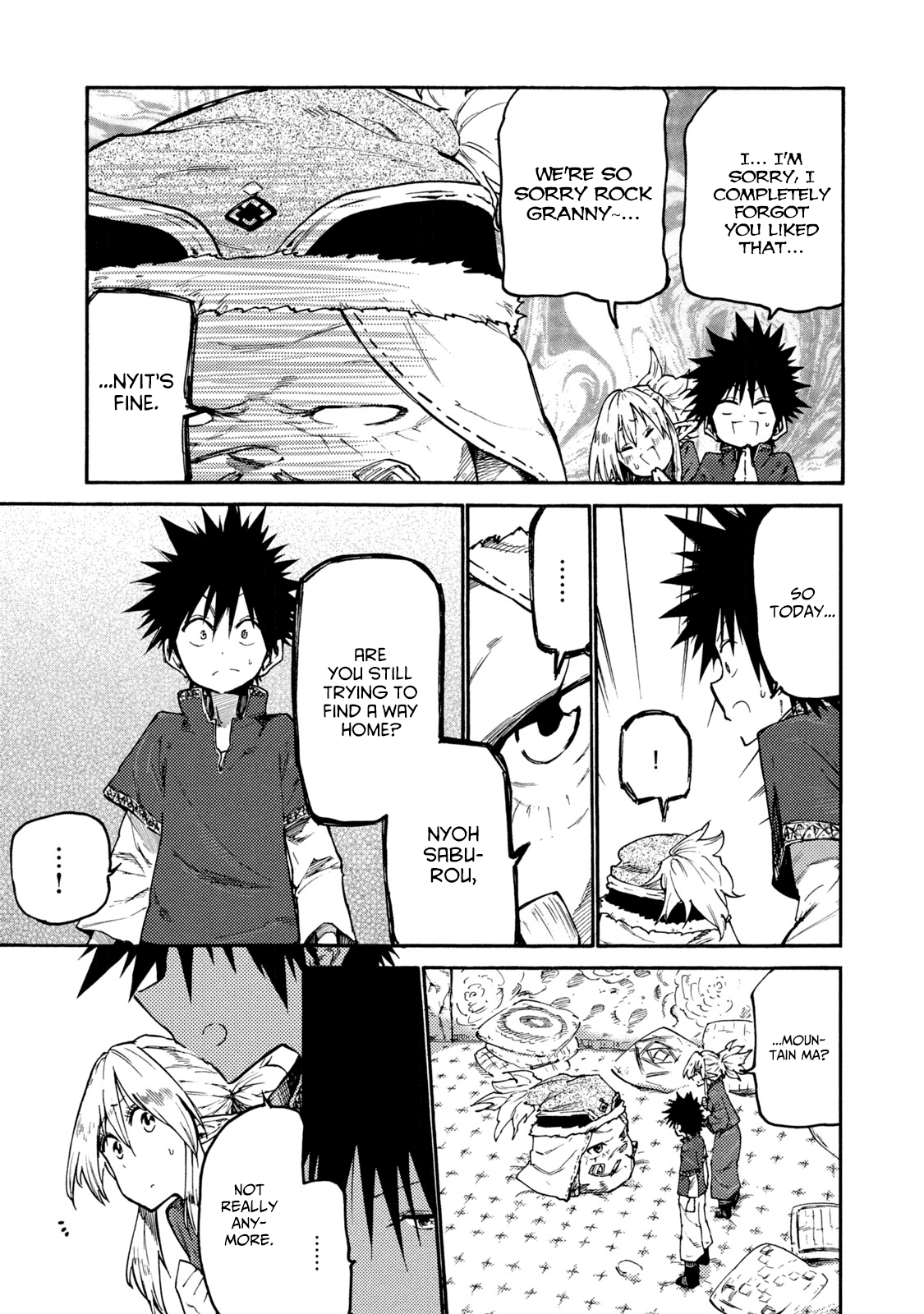 Mazumeshi Elf to Youbokugurashi Chapter 37 page 13 - Chapter 37