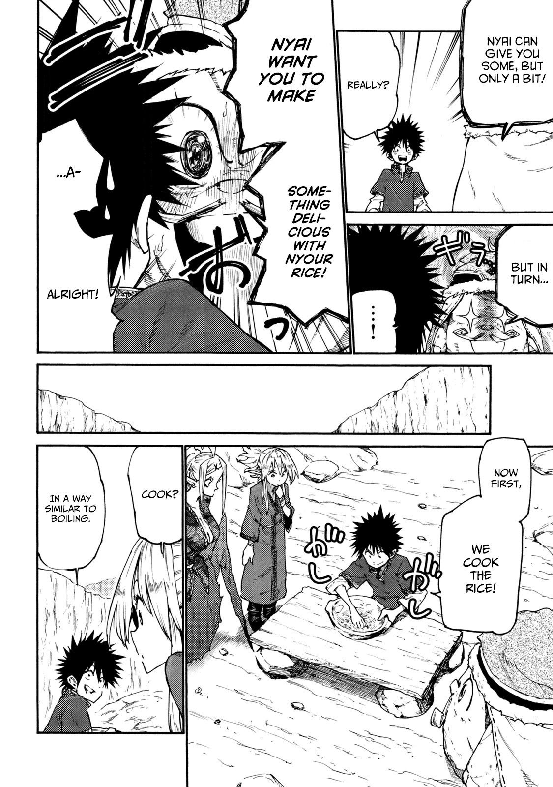 Mazumeshi Elf to Youbokugurashi Chapter 37 page 16 - Chapter 37