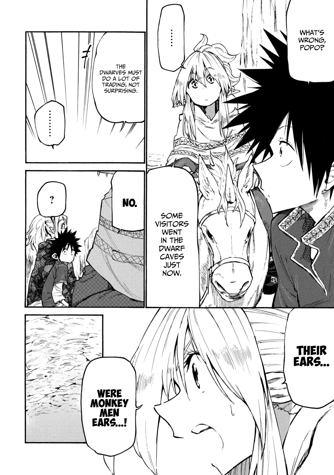 Mazumeshi Elf to Youbokugurashi Chapter 37 page 8 - Chapter 37