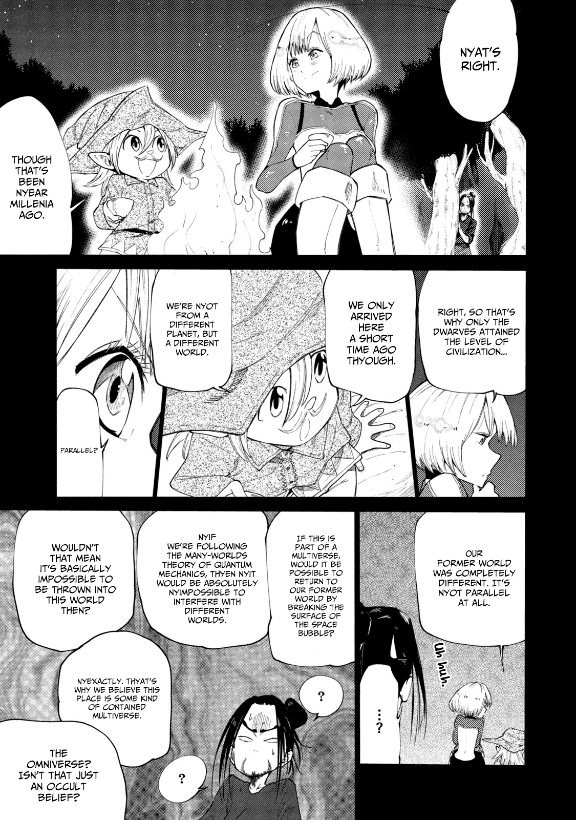 Mazumeshi Elf to Youbokugurashi Chapter 38.5 page 14 - Chapter 38.5