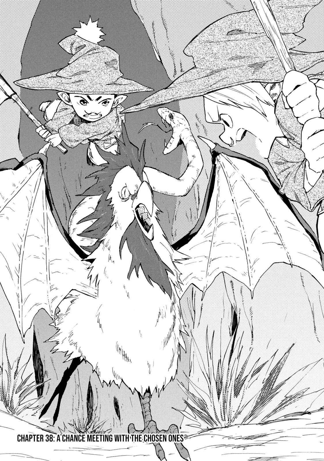 Mazumeshi Elf to Youbokugurashi Chapter 38 page 1 - Chapter 38