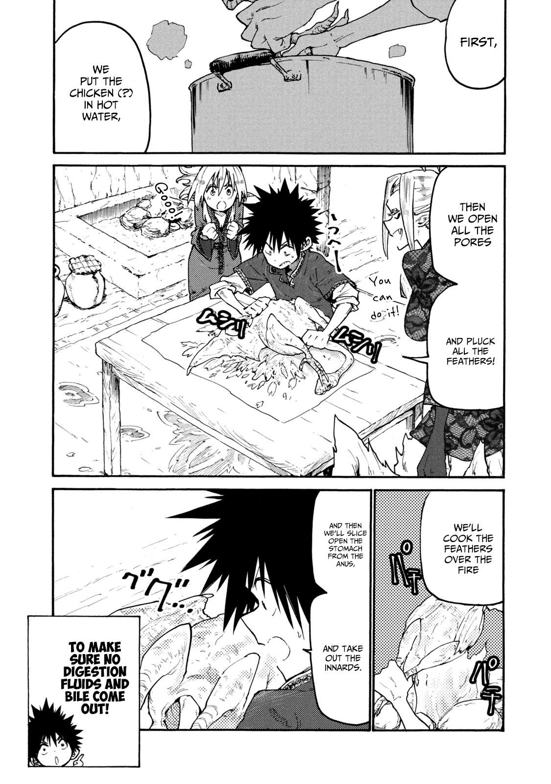 Mazumeshi Elf to Youbokugurashi Chapter 38 page 11 - Chapter 38
