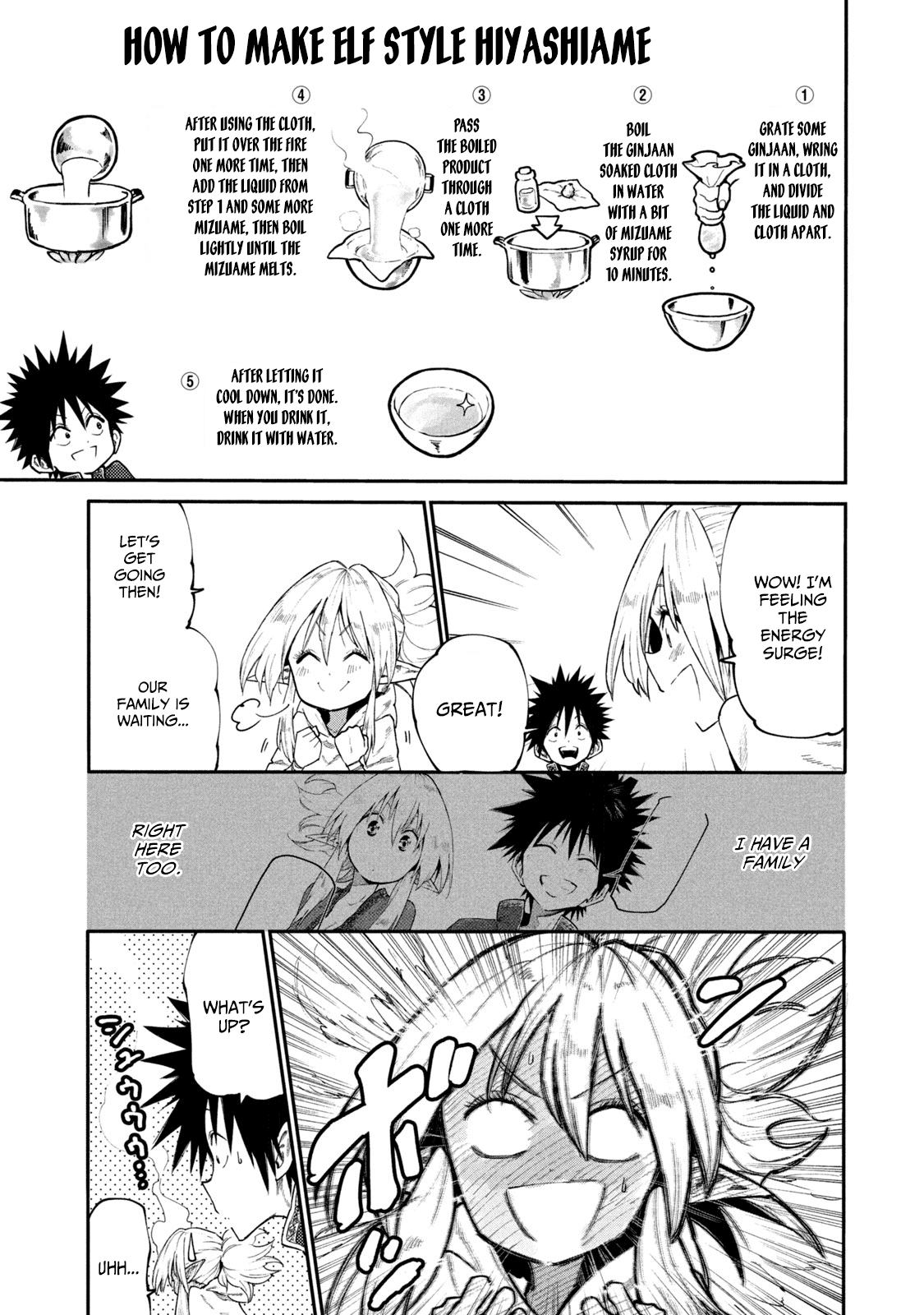 Mazumeshi Elf to Youbokugurashi Chapter 39 page 13 - Chapter 39