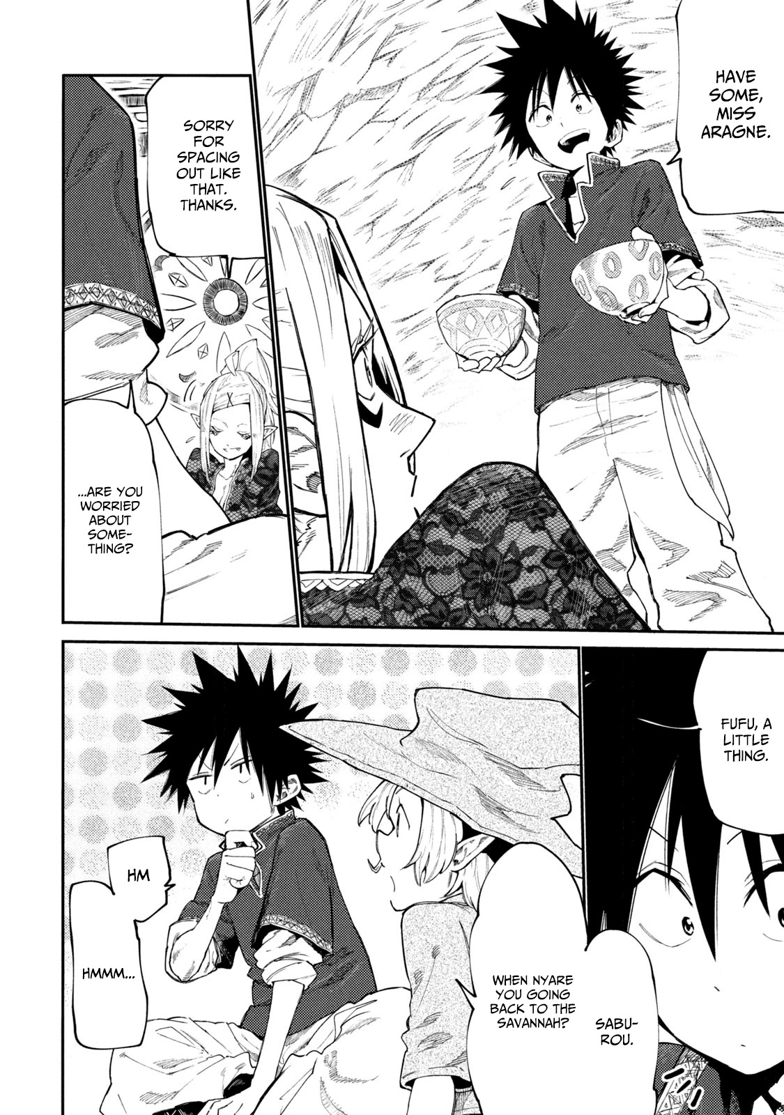Mazumeshi Elf to Youbokugurashi Chapter 39 page 6 - Chapter 39