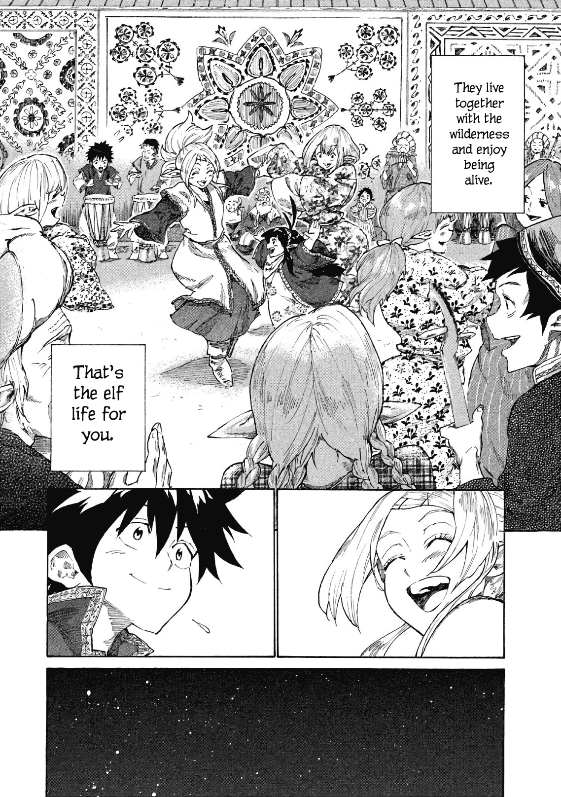 Mazumeshi Elf to Youbokugurashi Chapter 4 page 11 - Chapter 4: Nomad Life