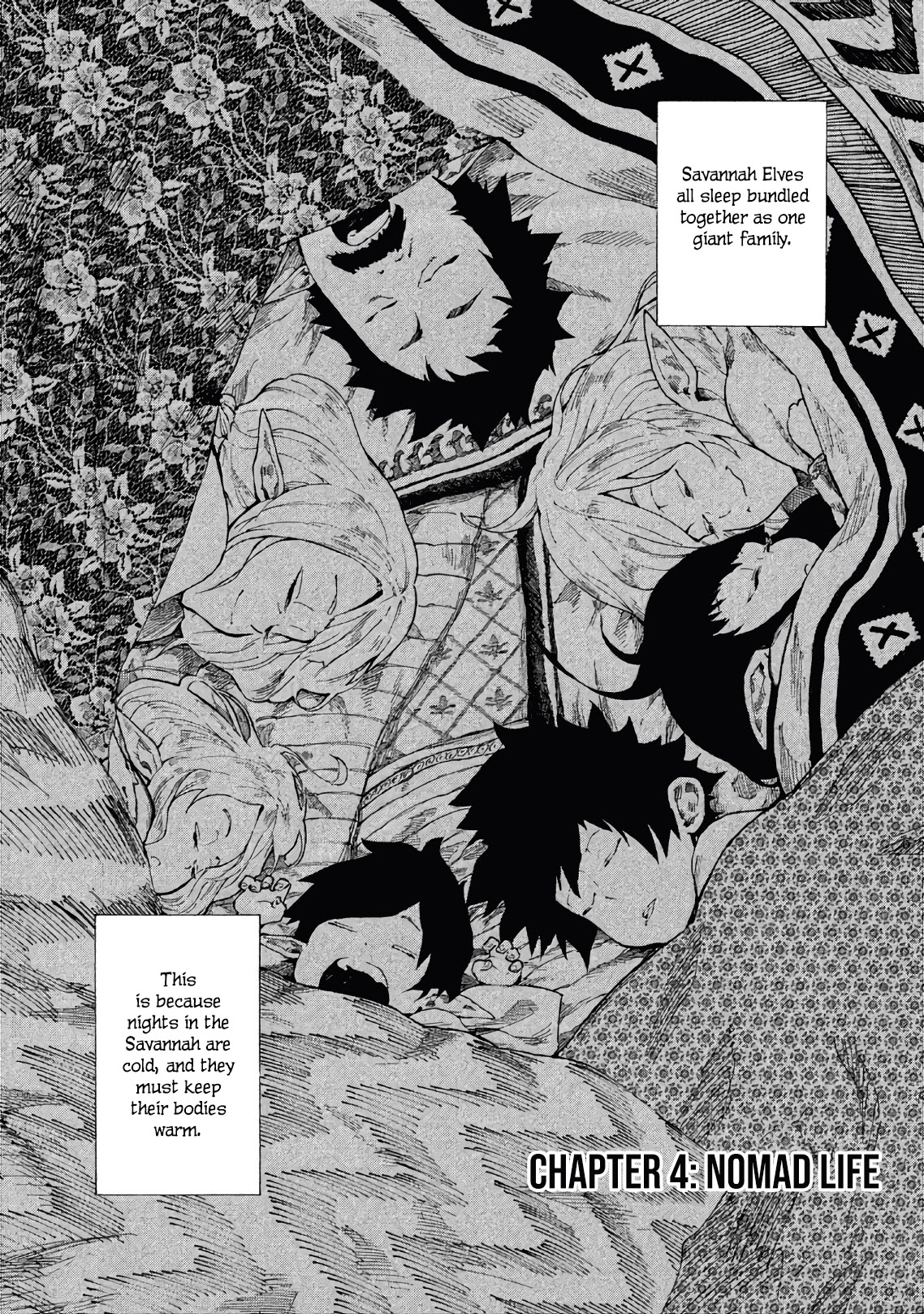 Mazumeshi Elf to Youbokugurashi Chapter 4 page 2 - Chapter 4: Nomad Life