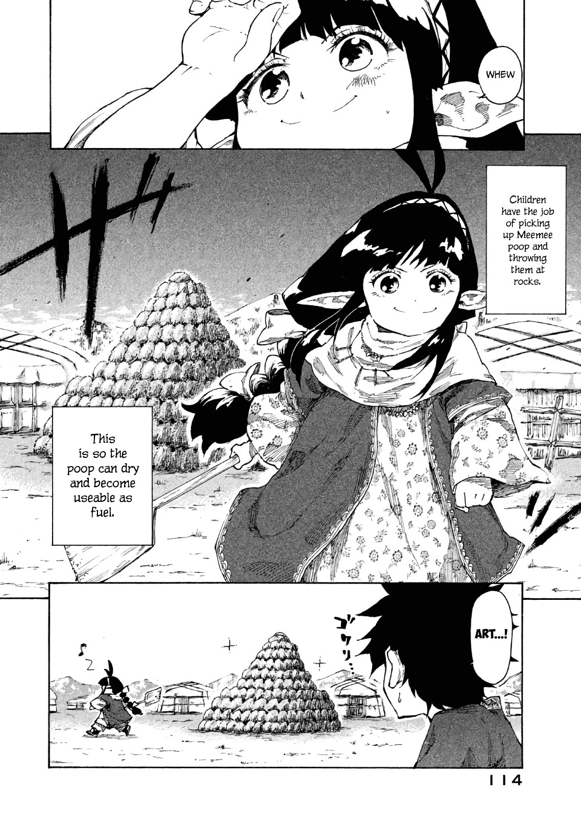 Mazumeshi Elf to Youbokugurashi Chapter 4 page 5 - Chapter 4: Nomad Life
