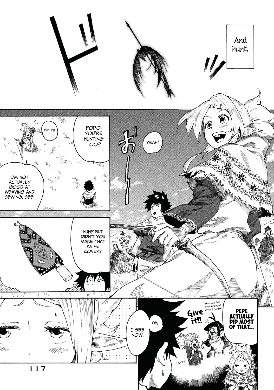 Mazumeshi Elf to Youbokugurashi Chapter 4 page 8 - Chapter 4: Nomad Life