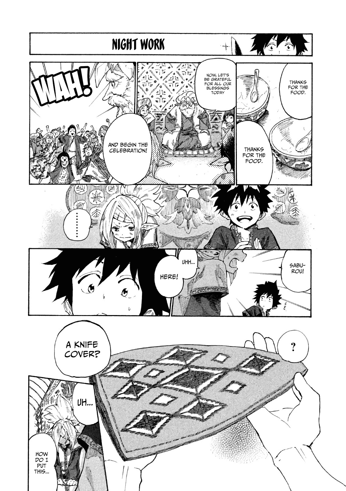 Mazumeshi Elf to Youbokugurashi Chapter 4 page 9 - Chapter 4: Nomad Life