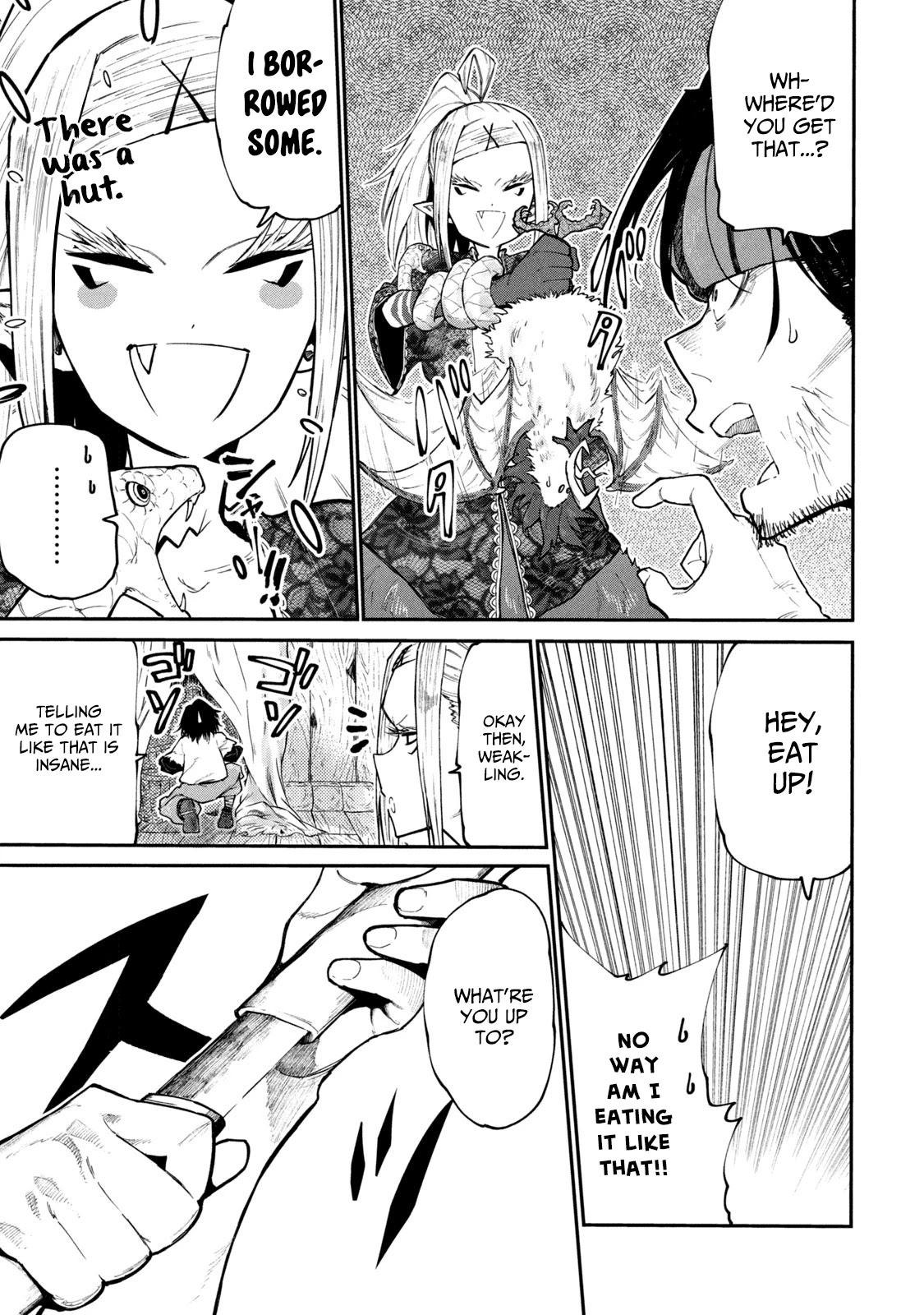 Mazumeshi Elf to Youbokugurashi Chapter 40 page 16 - Chapter 40
