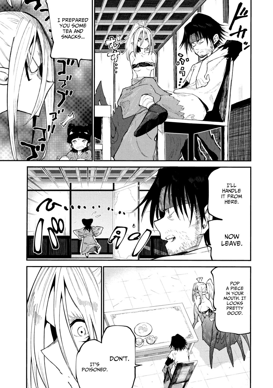 Mazumeshi Elf to Youbokugurashi Chapter 42 page 11 - Chapter 42