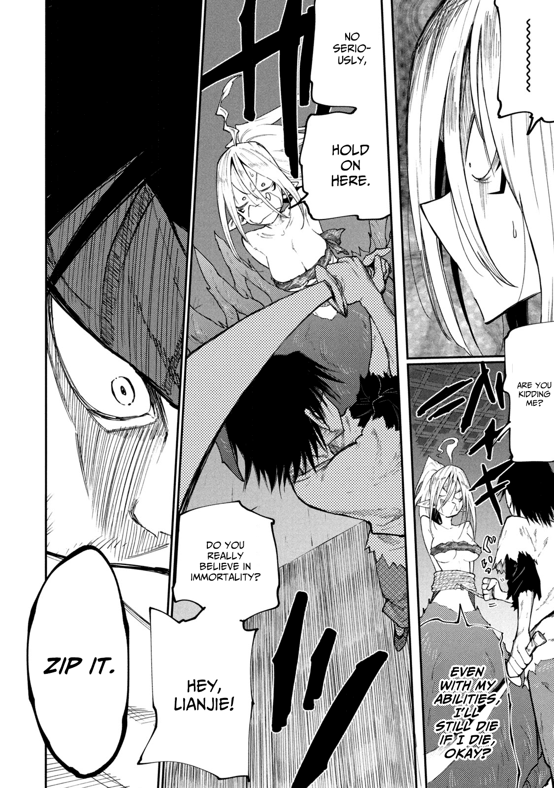 Mazumeshi Elf to Youbokugurashi Chapter 42 page 16 - Chapter 42