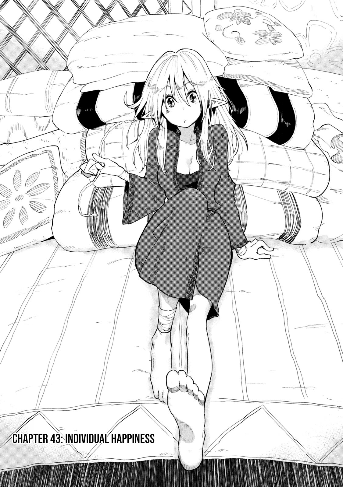 Mazumeshi Elf to Youbokugurashi Chapter 43 page 1 - Chapter 43