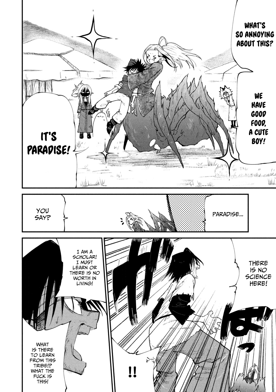 Mazumeshi Elf to Youbokugurashi Chapter 43 page 14 - Chapter 43