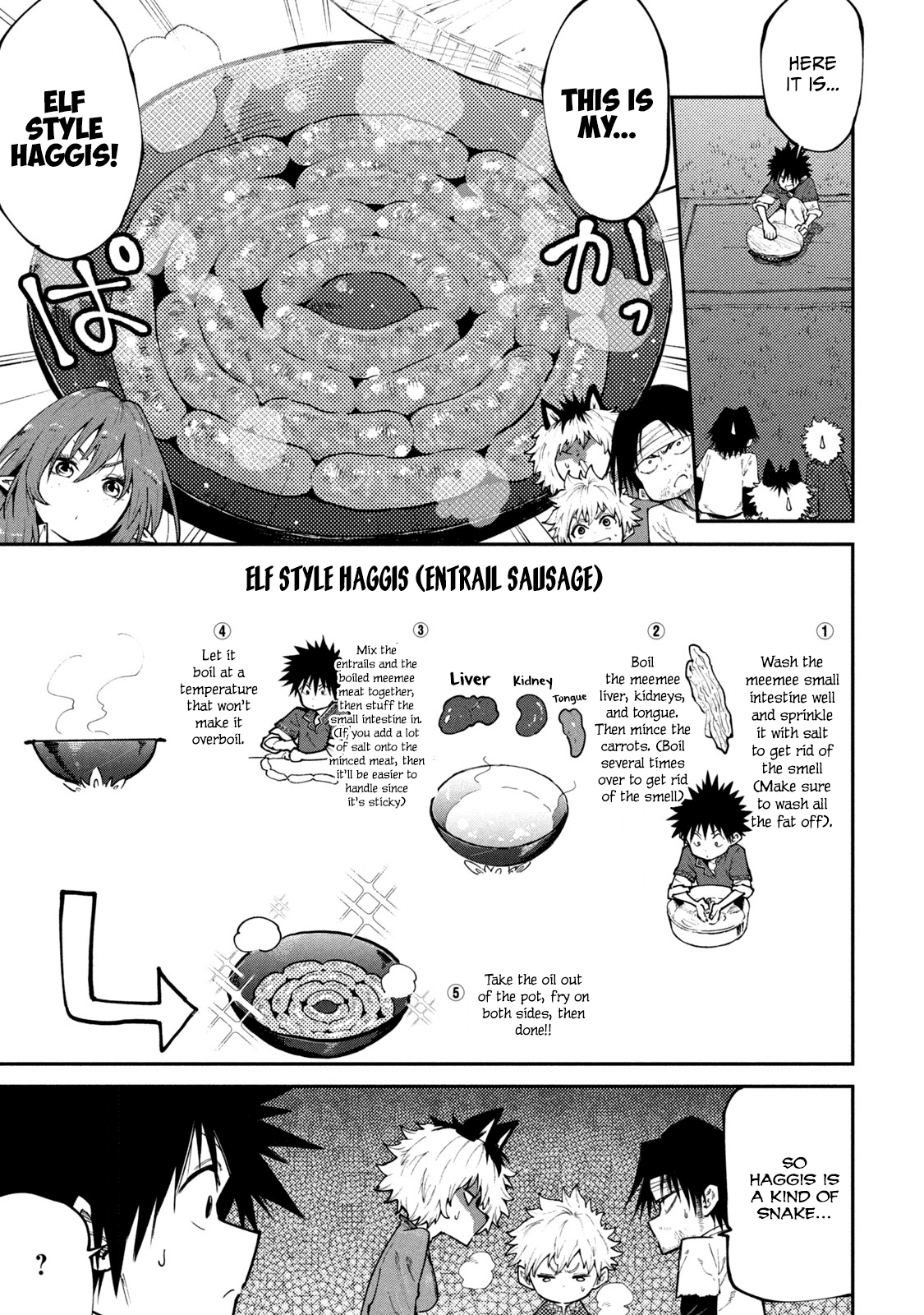 Mazumeshi Elf to Youbokugurashi Chapter 44 page 18 - Chapter 44