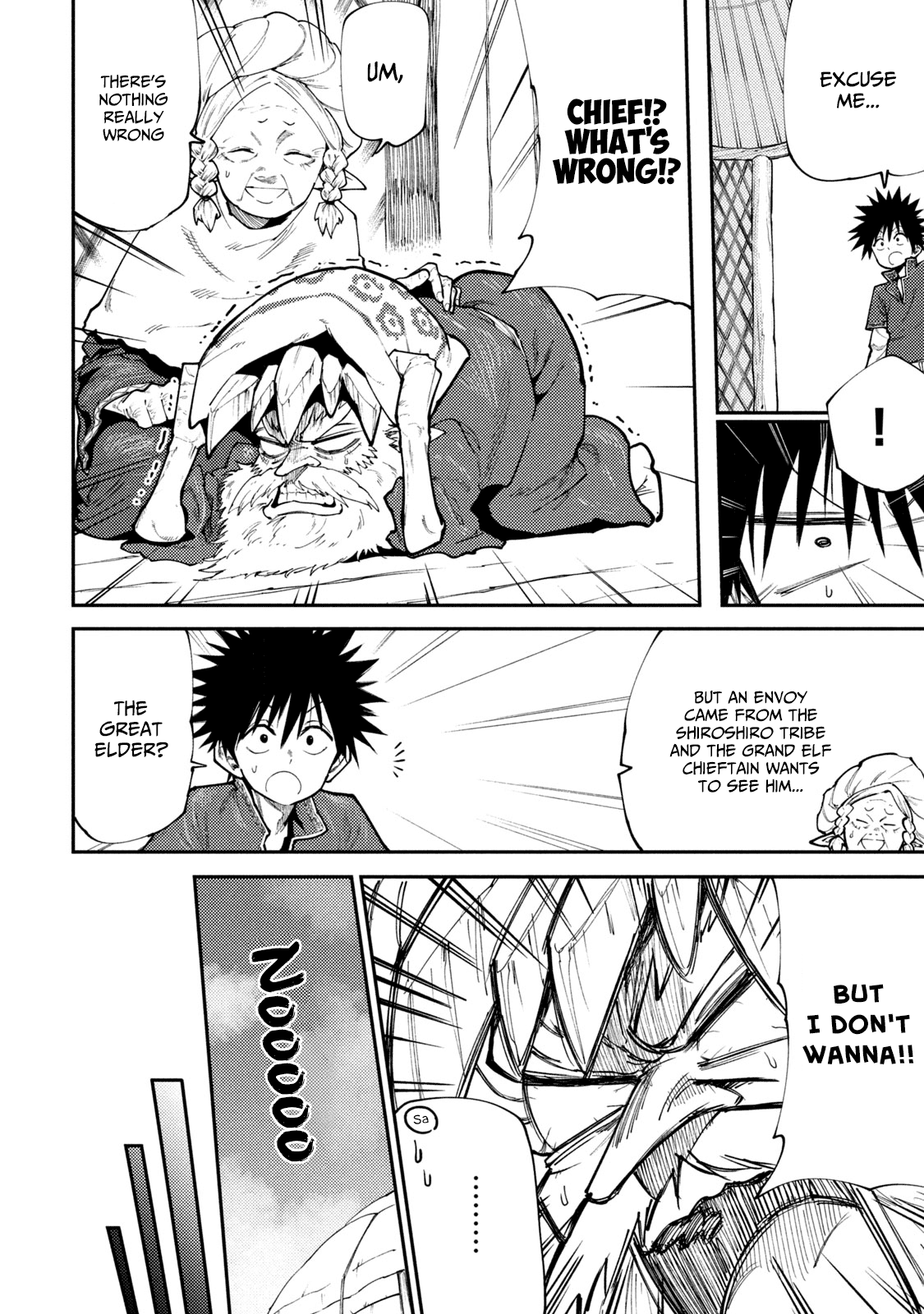 Mazumeshi Elf to Youbokugurashi Chapter 45 page 4 - Chapter 45