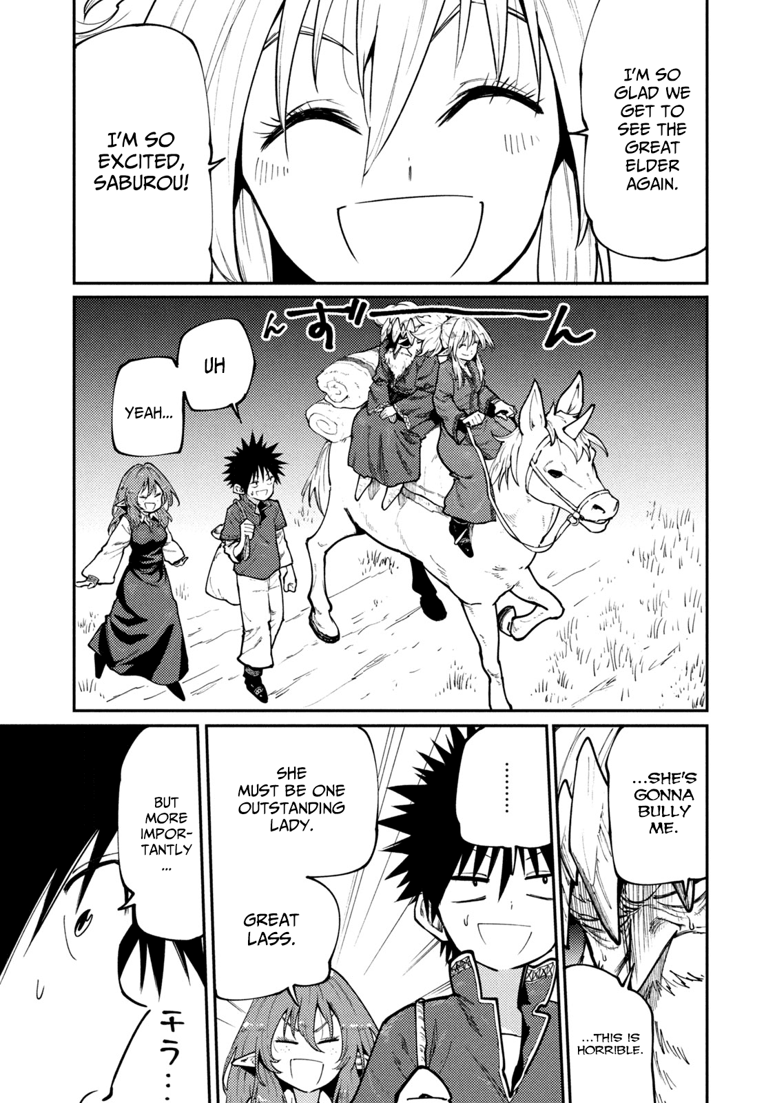 Mazumeshi Elf to Youbokugurashi Chapter 45 page 5 - Chapter 45