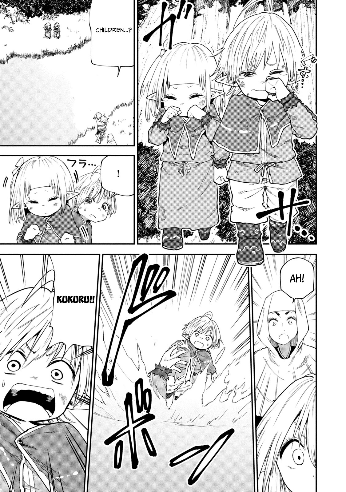 Mazumeshi Elf to Youbokugurashi Chapter 46 page 11 - Chapter 46