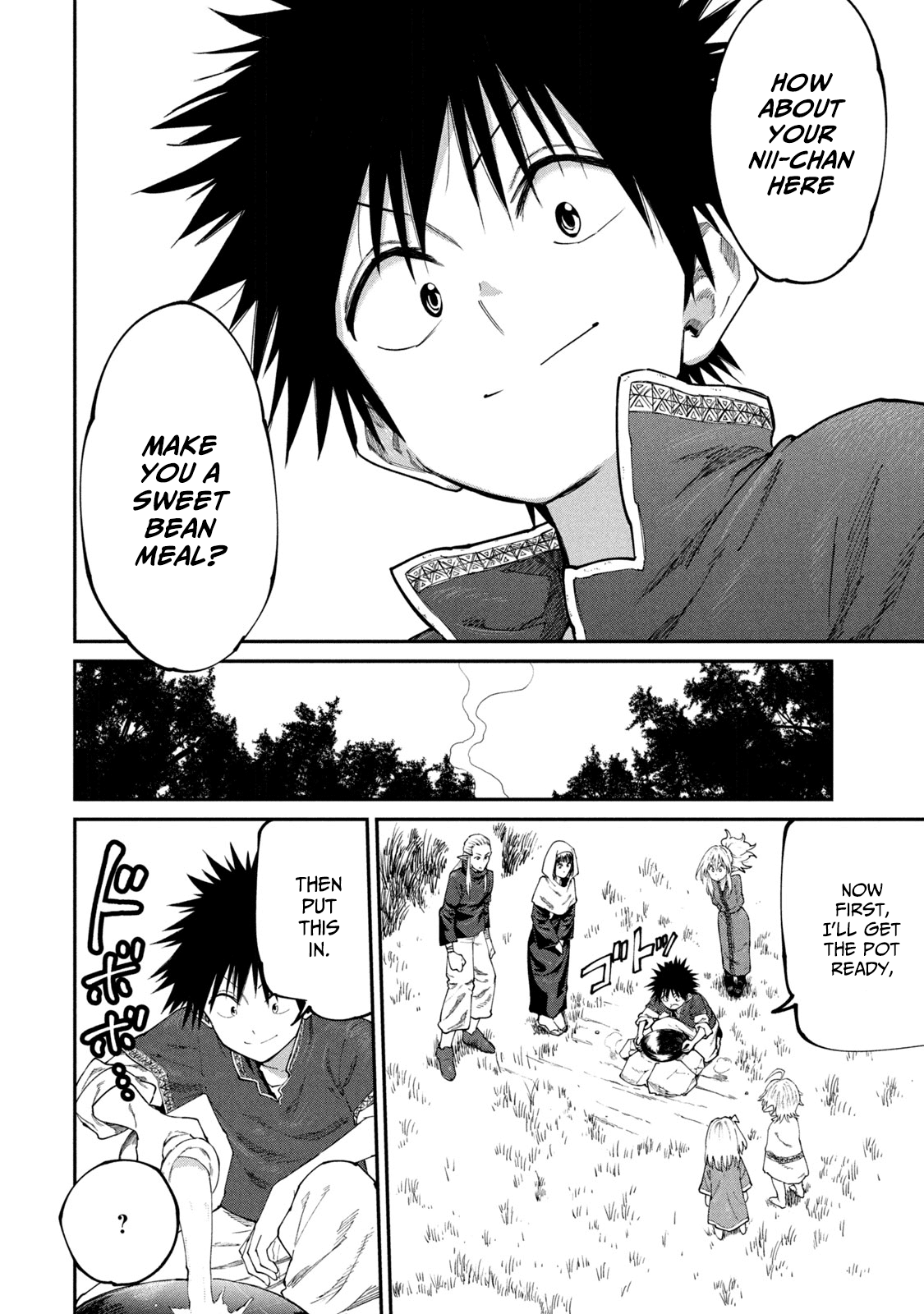 Mazumeshi Elf to Youbokugurashi Chapter 46 page 16 - Chapter 46