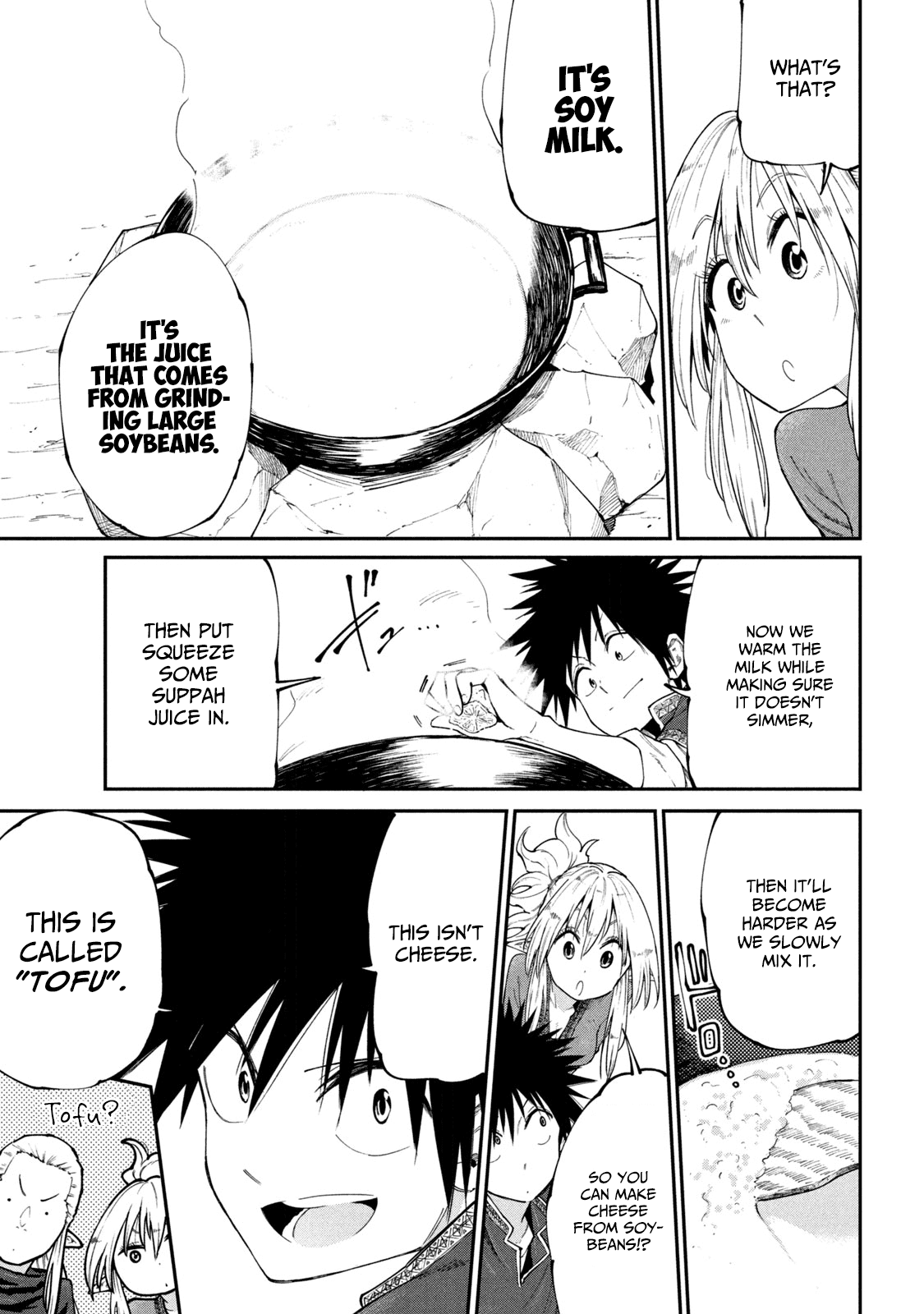 Mazumeshi Elf to Youbokugurashi Chapter 46 page 17 - Chapter 46