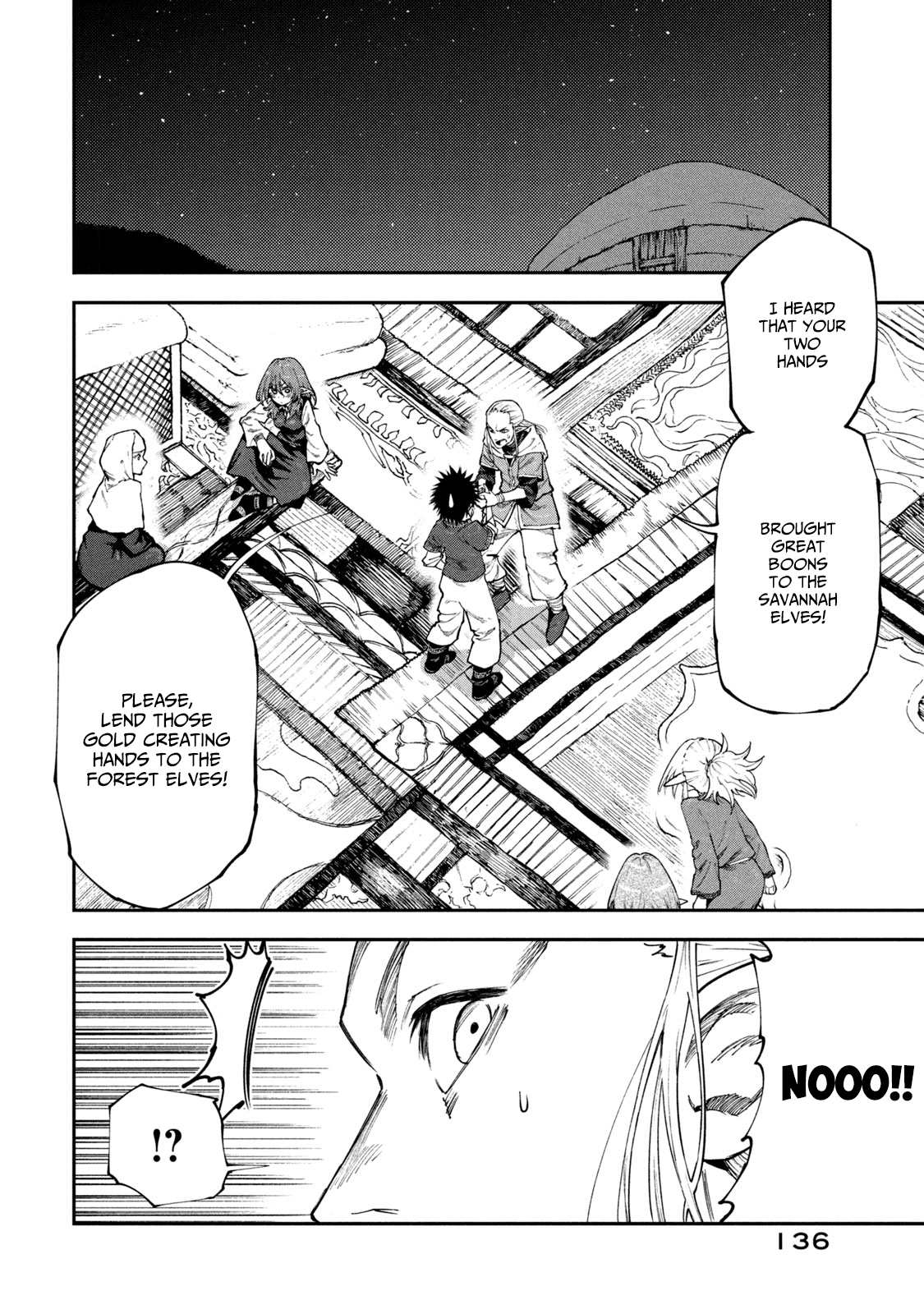 Mazumeshi Elf to Youbokugurashi Chapter 46 page 2 - Chapter 46