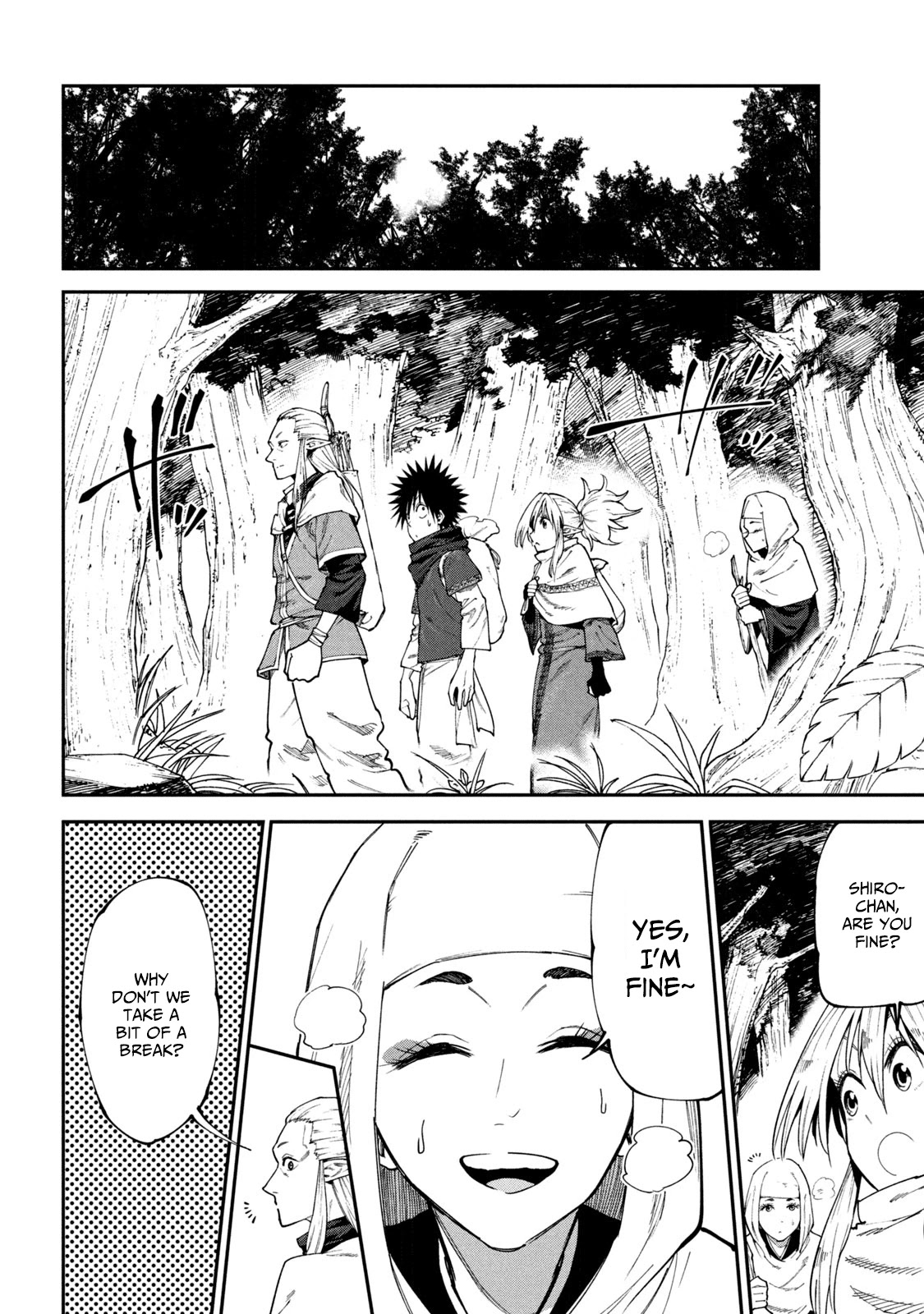 Mazumeshi Elf to Youbokugurashi Chapter 46 page 8 - Chapter 46