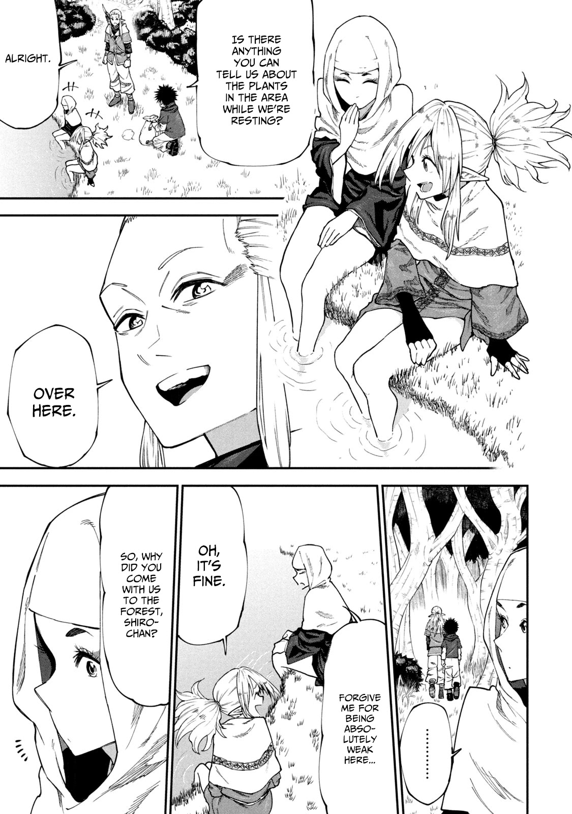 Mazumeshi Elf to Youbokugurashi Chapter 46 page 9 - Chapter 46