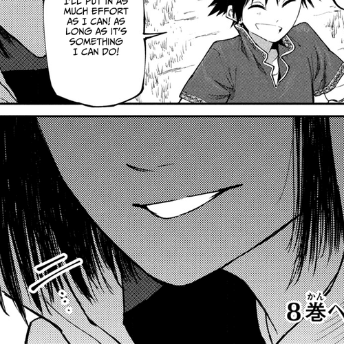 Mazumeshi Elf to Youbokugurashi Chapter 46 cover