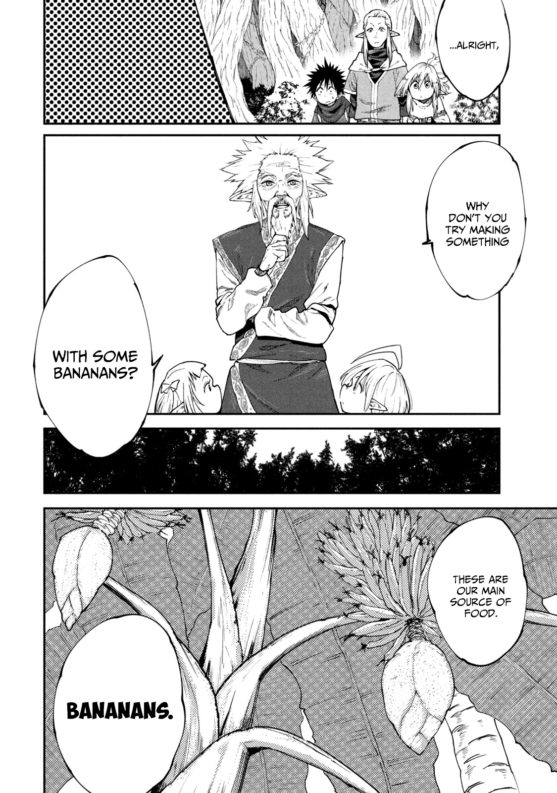 Mazumeshi Elf to Youbokugurashi Chapter 47 page 10 - Chapter 47