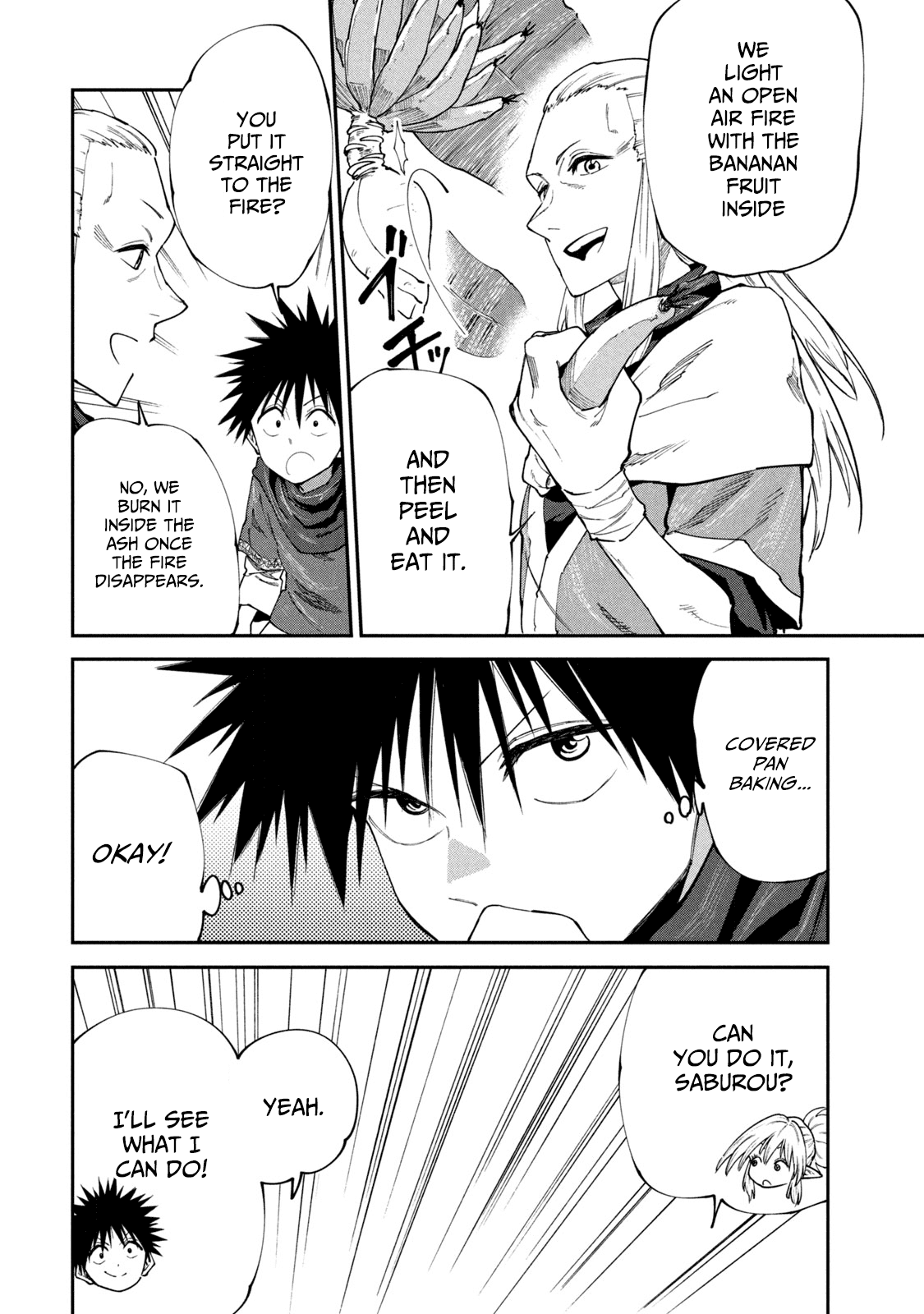 Mazumeshi Elf to Youbokugurashi Chapter 47 page 12 - Chapter 47