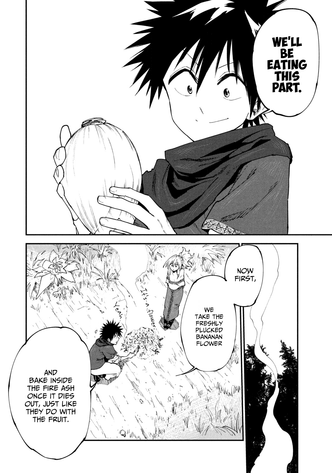 Mazumeshi Elf to Youbokugurashi Chapter 47 page 14 - Chapter 47