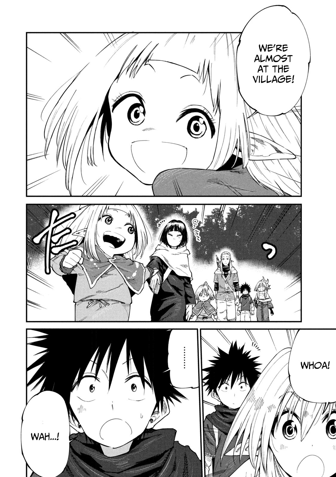 Mazumeshi Elf to Youbokugurashi Chapter 47 page 4 - Chapter 47